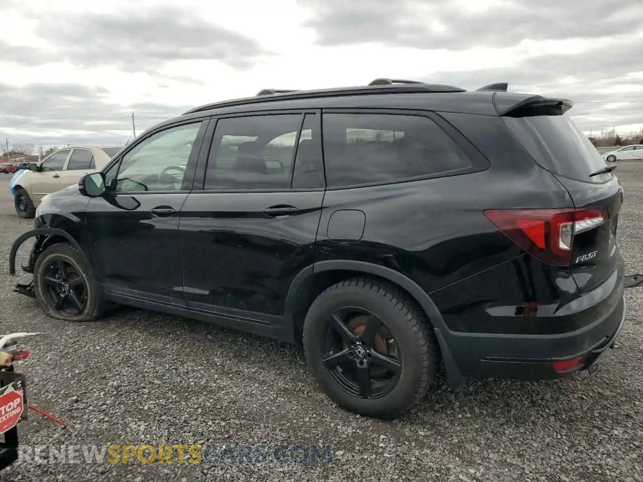 2 Photograph of a damaged car 5FNYF6H09MB504286 HONDA PILOT 2021