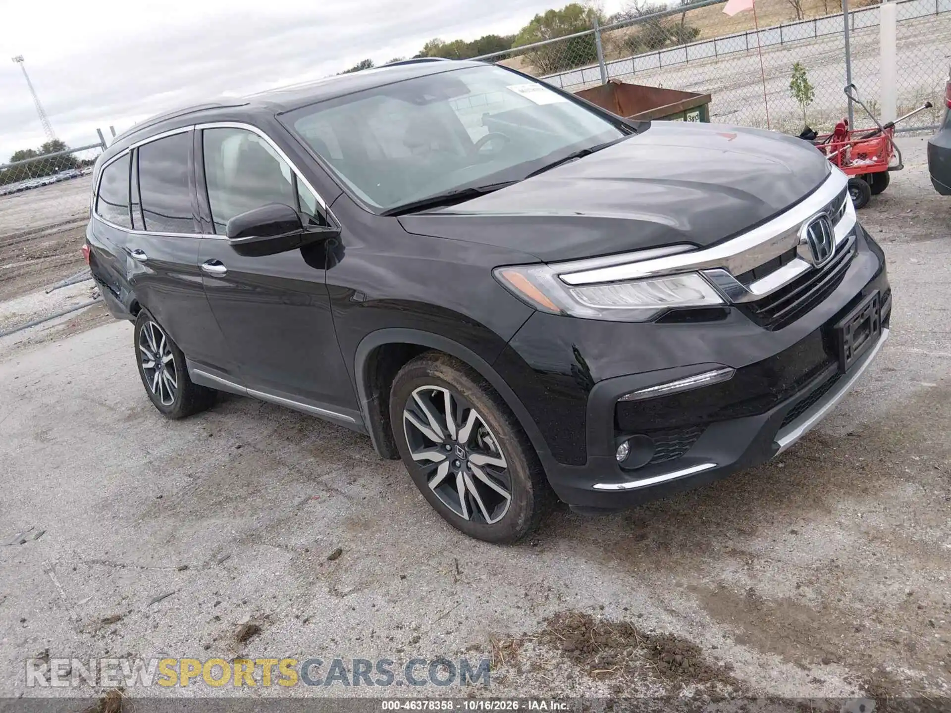 1 Фотография поврежденного автомобиля 5FNYF6H0XMB029313 HONDA PILOT 2021