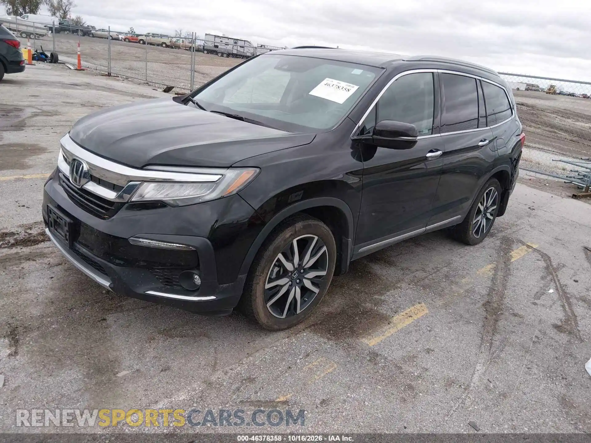 2 Фотография поврежденного автомобиля 5FNYF6H0XMB029313 HONDA PILOT 2021