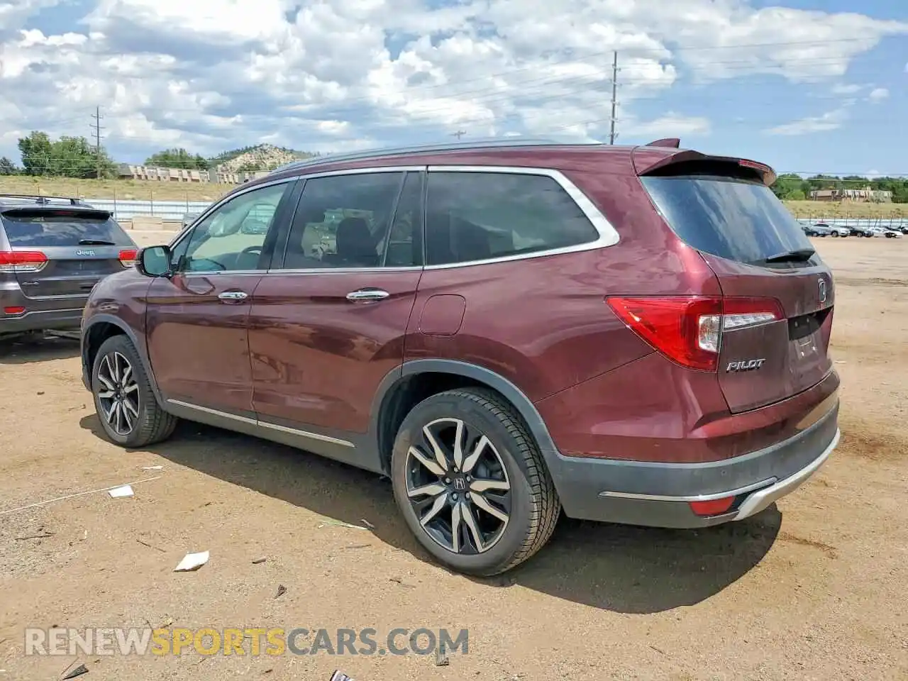 2 Photograph of a damaged car 5FNYF6H0XMB074851 HONDA PILOT 2021