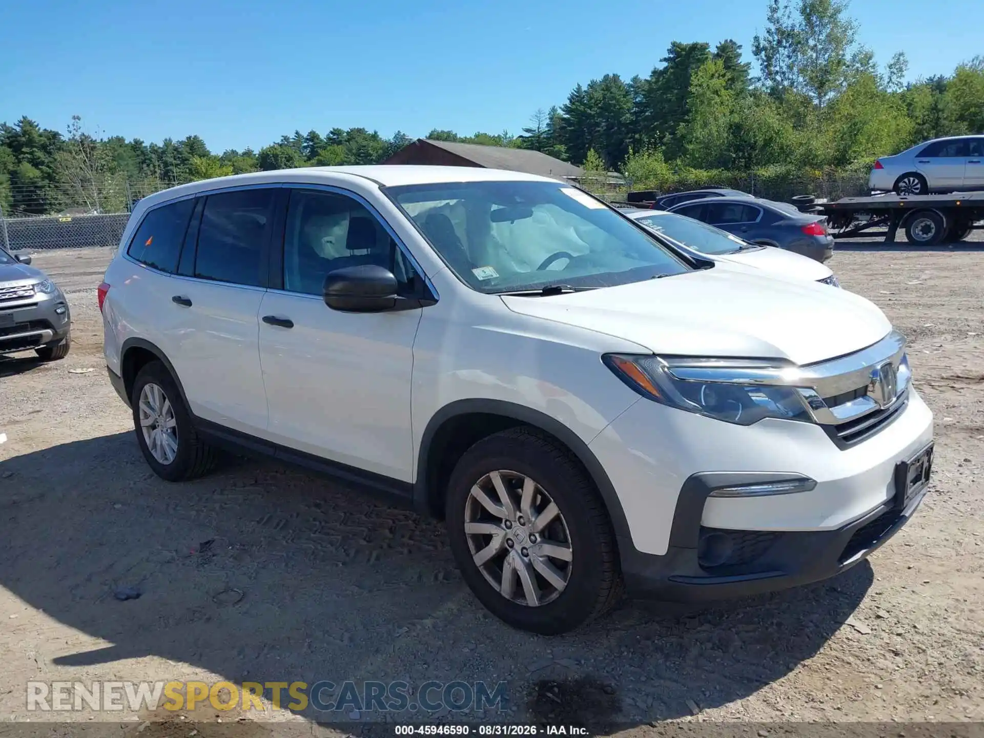 1 fotografías del automóvil dañado 5FNYF6H15MB013951 HONDA PILOT 2021