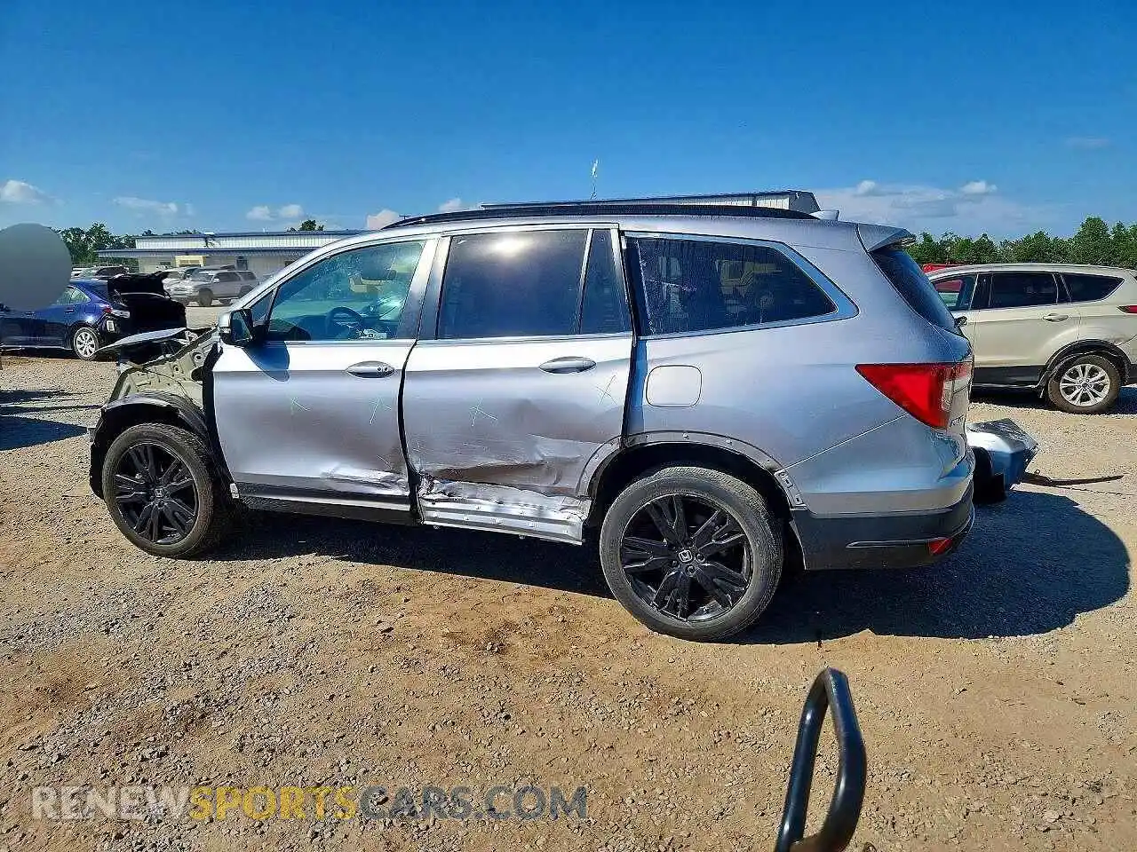 2 Photograph of a damaged car 5FNYF6H20MB011291 HONDA PILOT 2021