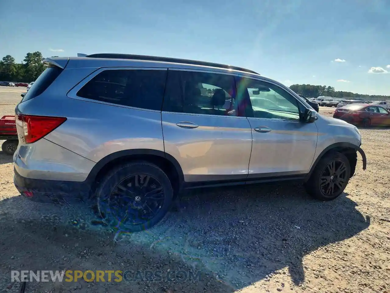3 Photograph of a damaged car 5FNYF6H20MB011291 HONDA PILOT 2021