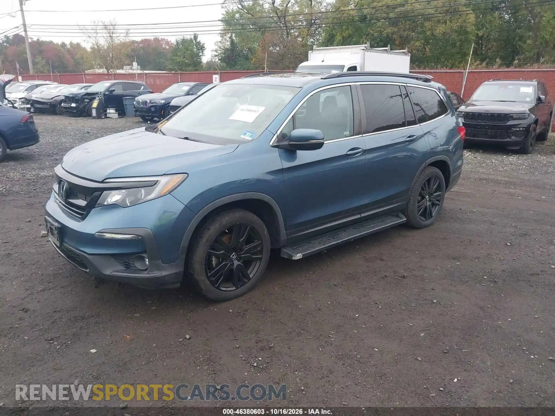 2 fotografías del automóvil dañado 5FNYF6H20MB011811 HONDA PILOT 2021