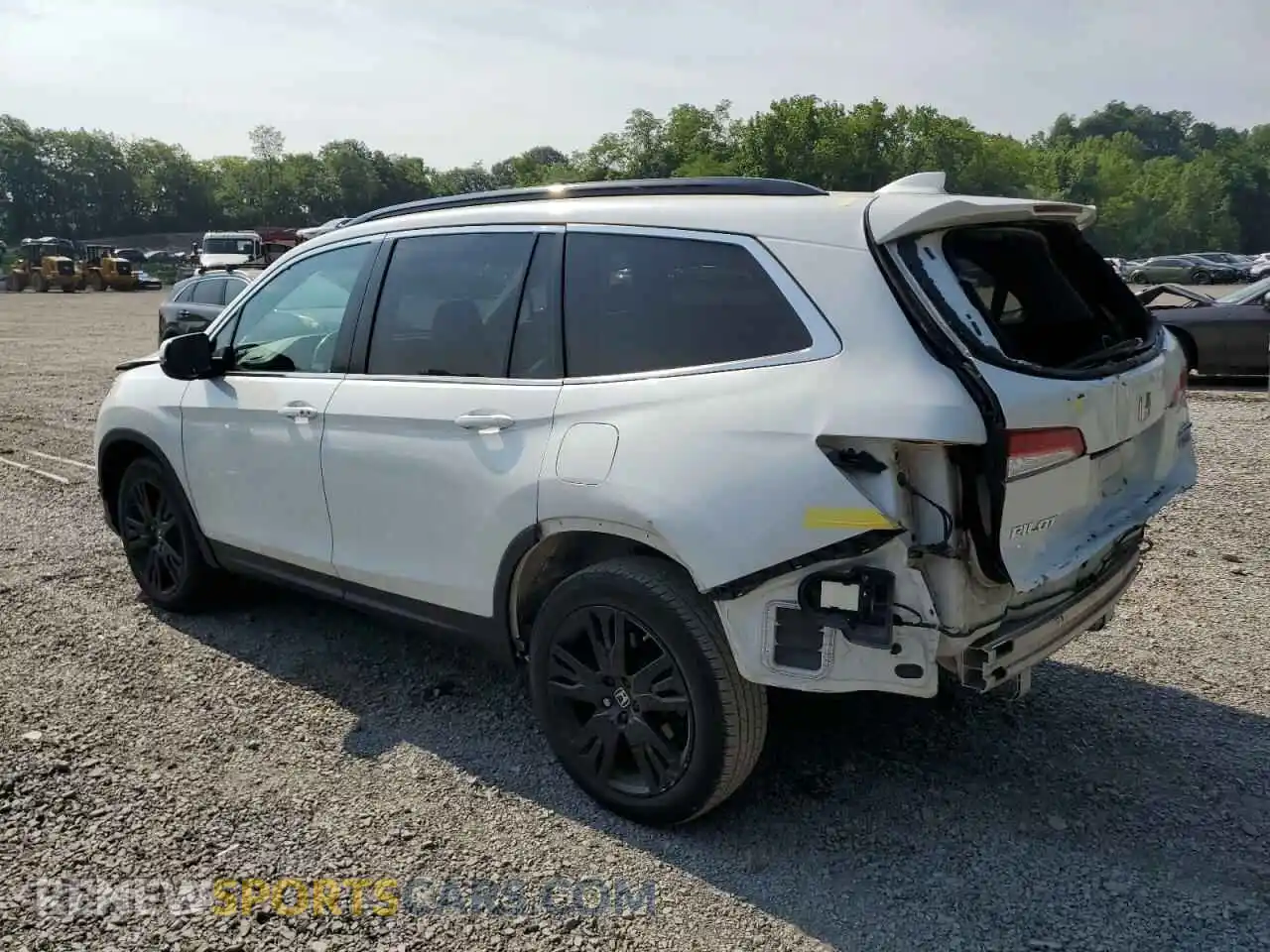 2 Photograph of a damaged car 5FNYF6H20MB022257 HONDA PILOT 2021