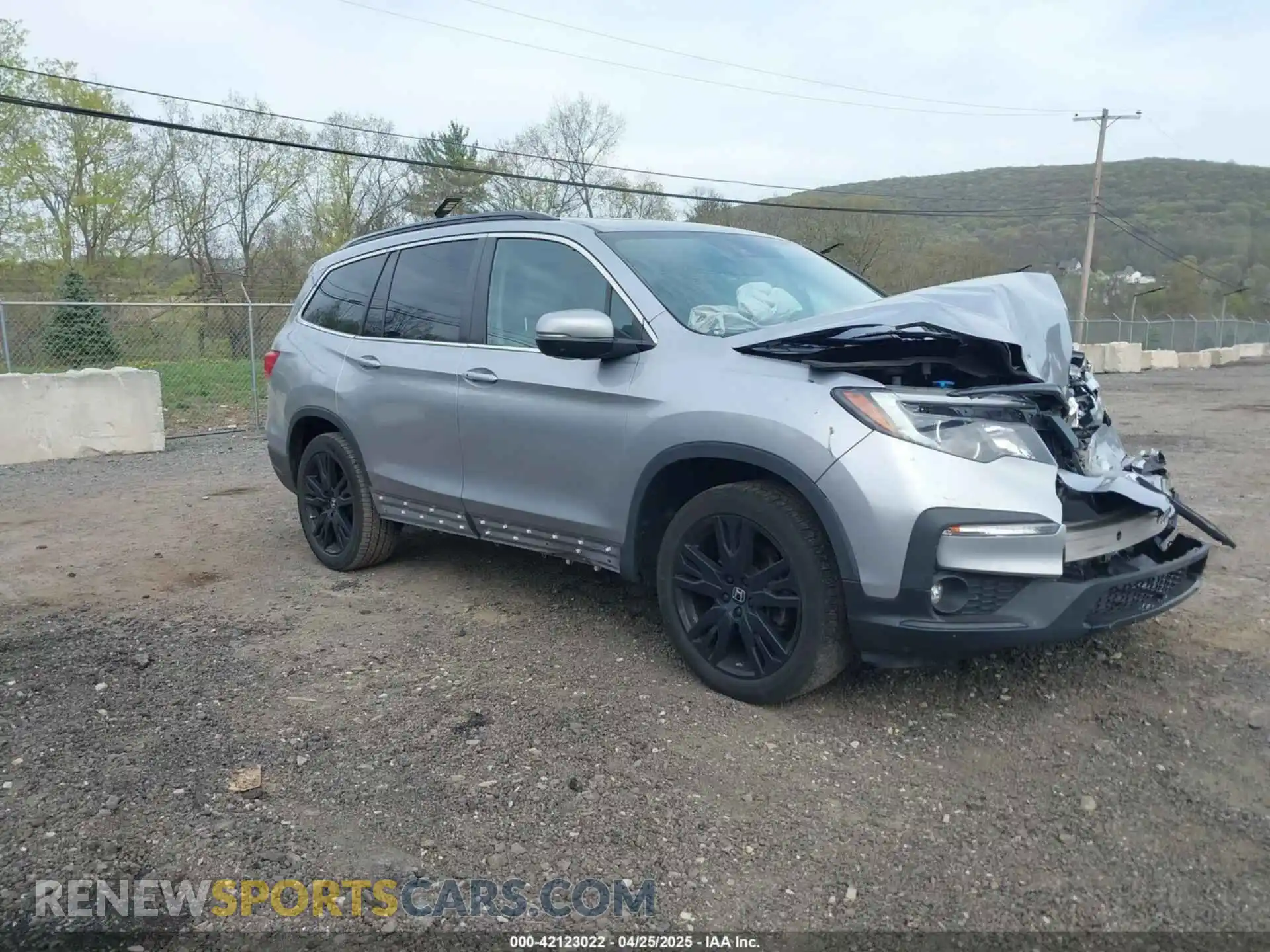 1 fotografías del automóvil dañado 5FNYF6H20MB061334 HONDA PILOT 2021