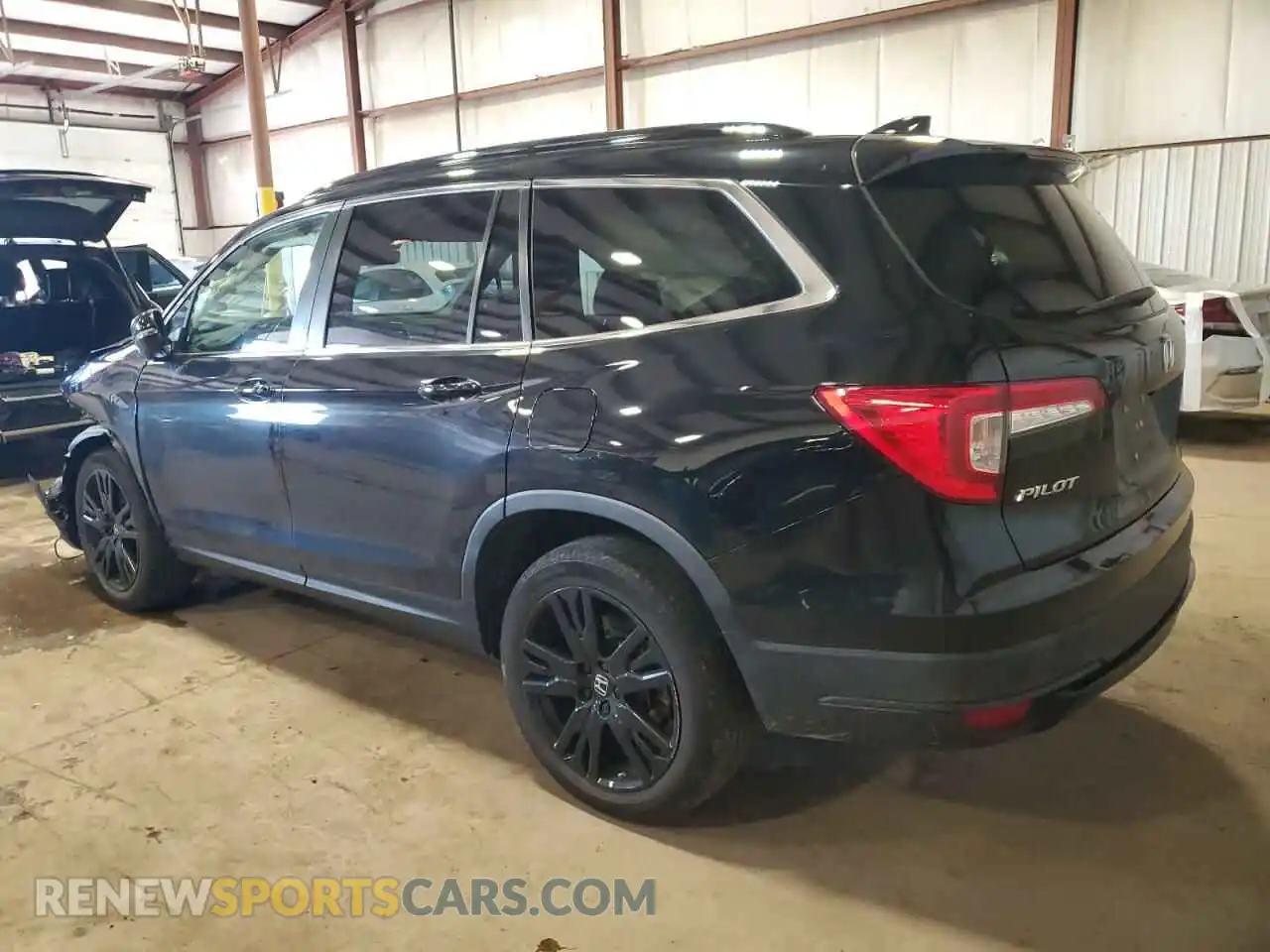 2 Photograph of a damaged car 5FNYF6H21MB029573 HONDA PILOT 2021