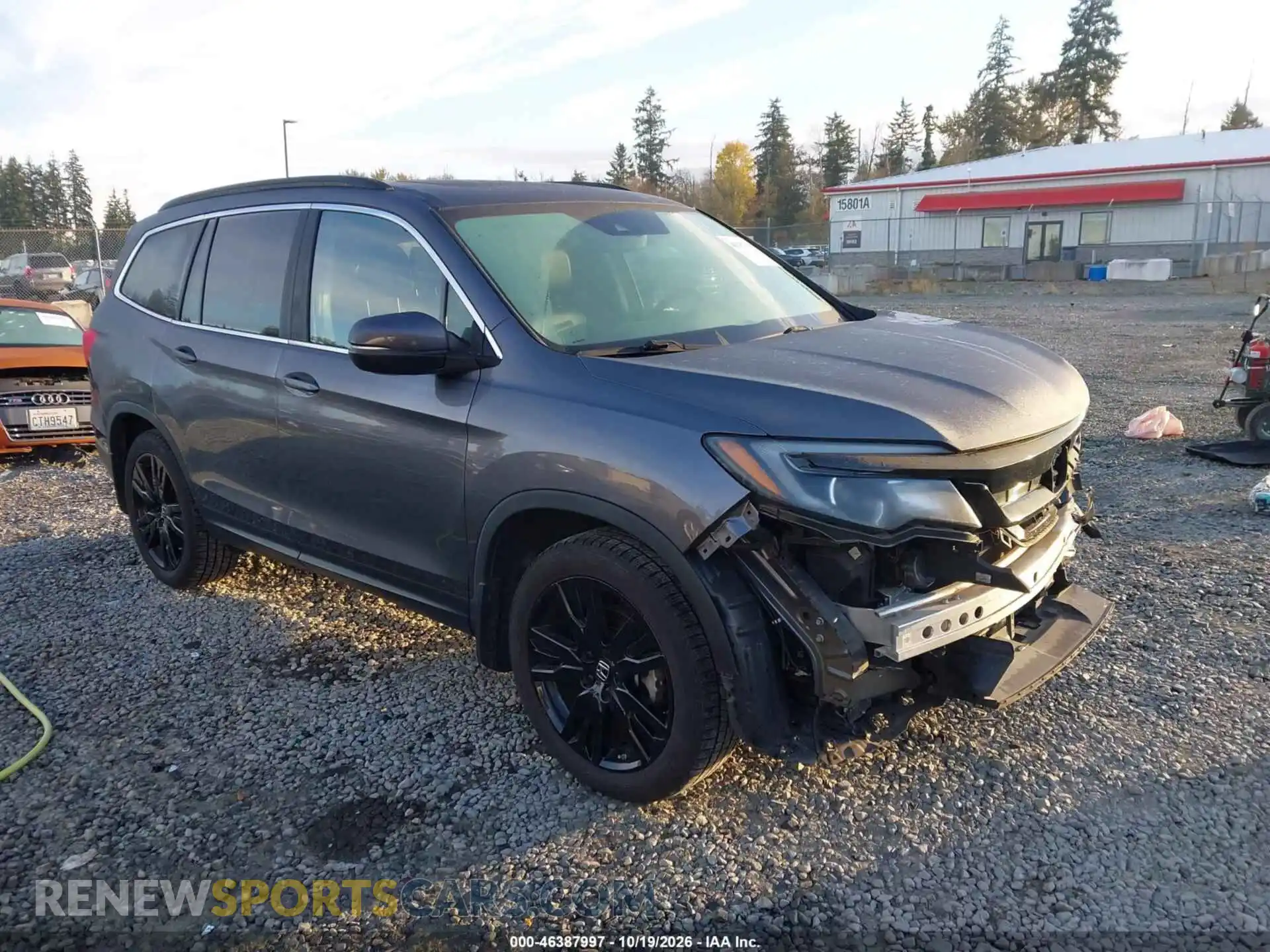 1 Фотография поврежденного автомобиля 5FNYF6H22MB018601 HONDA PILOT 2021