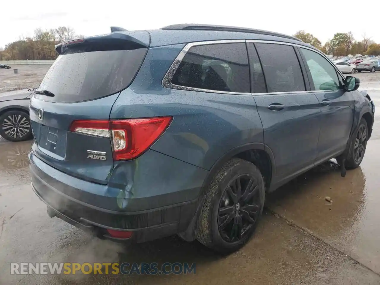 3 Photograph of a damaged car 5FNYF6H22MB049248 HONDA PILOT 2021