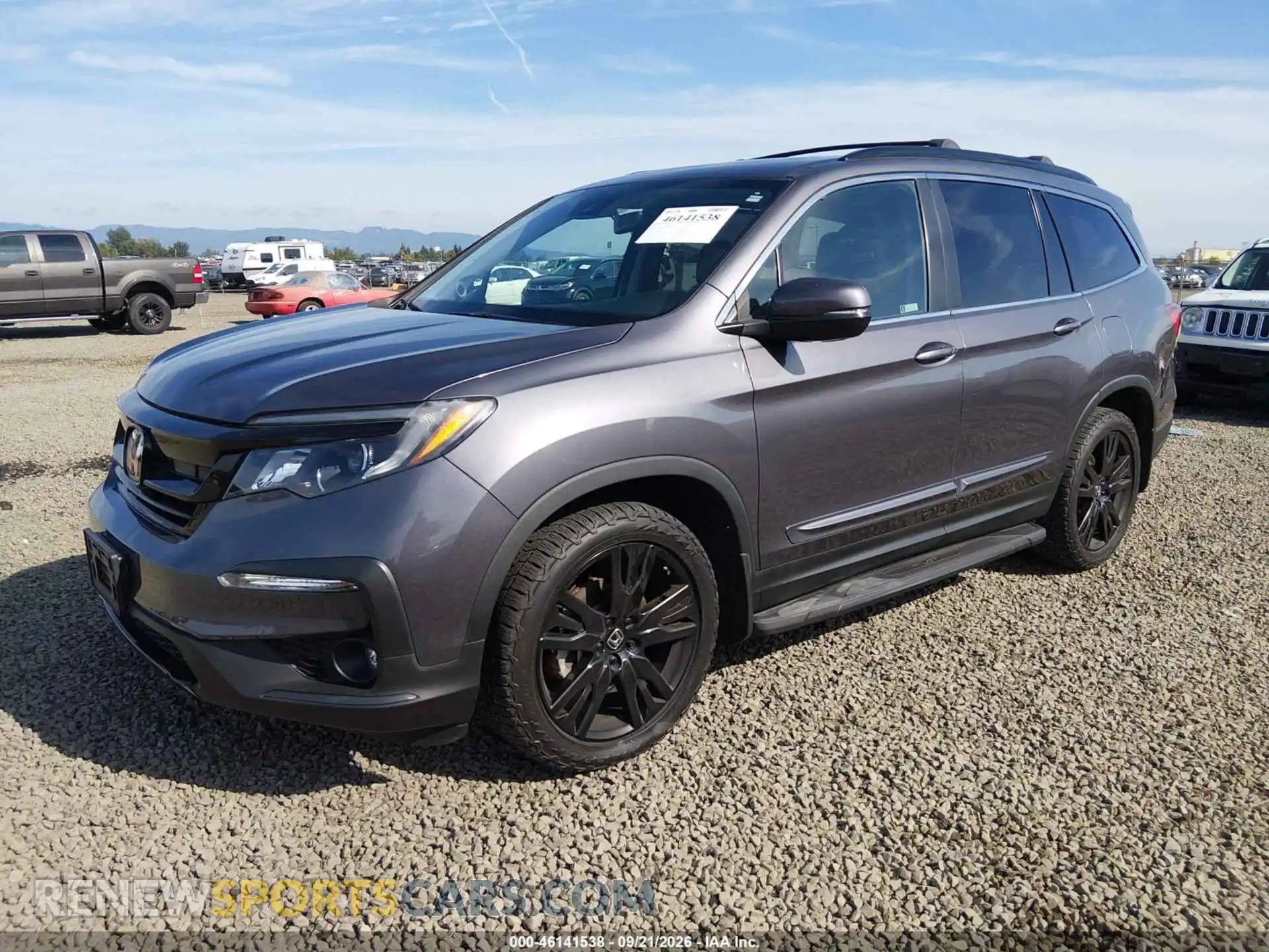 2 Фотография поврежденного автомобиля 5FNYF6H22MB054918 HONDA PILOT 2021