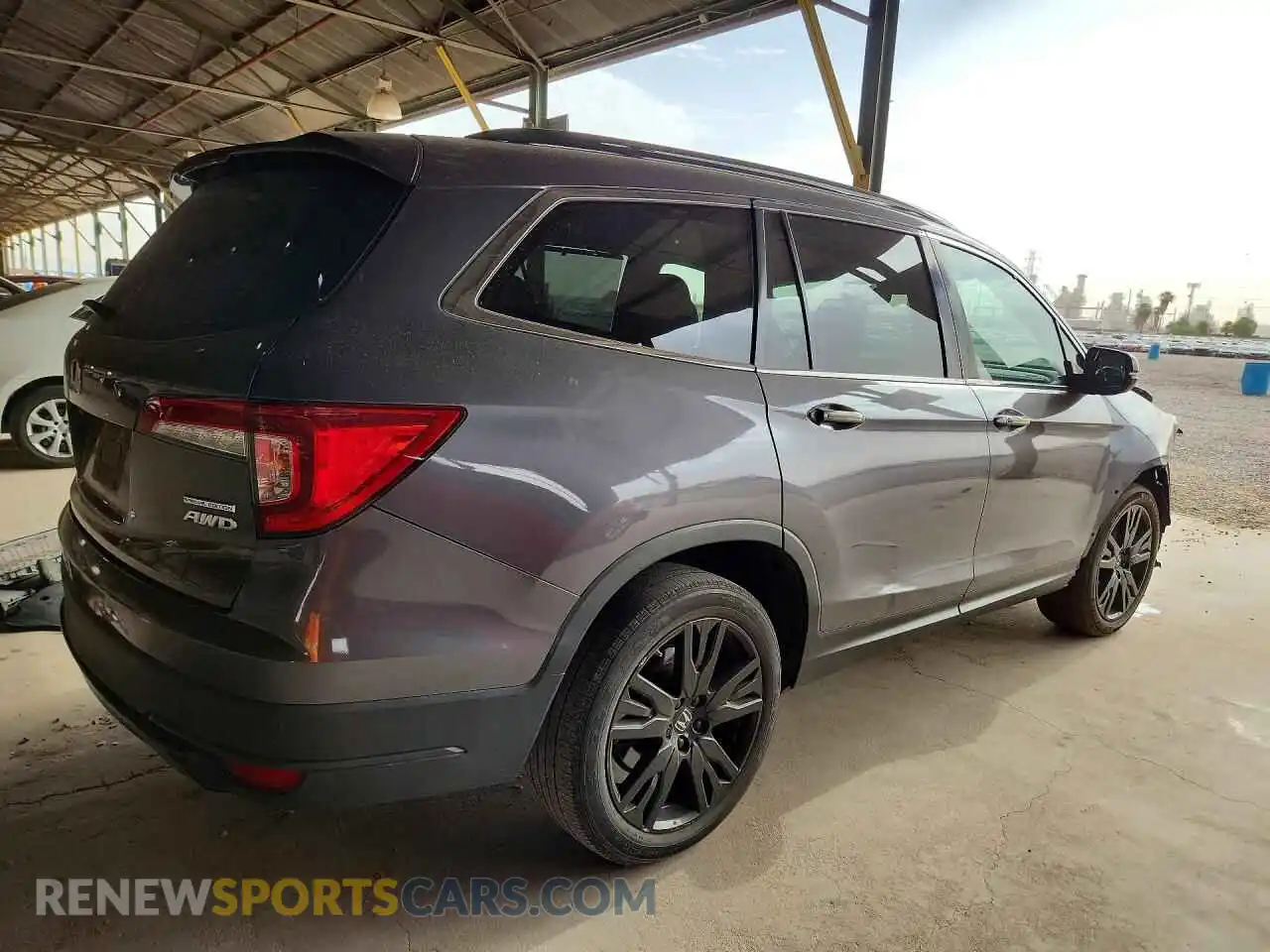 3 Фотография поврежденного автомобиля 5FNYF6H22MB078653 HONDA PILOT 2021