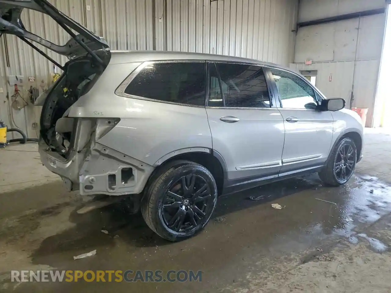 3 fotografías del automóvil dañado 5FNYF6H22MB080192 HONDA PILOT 2021