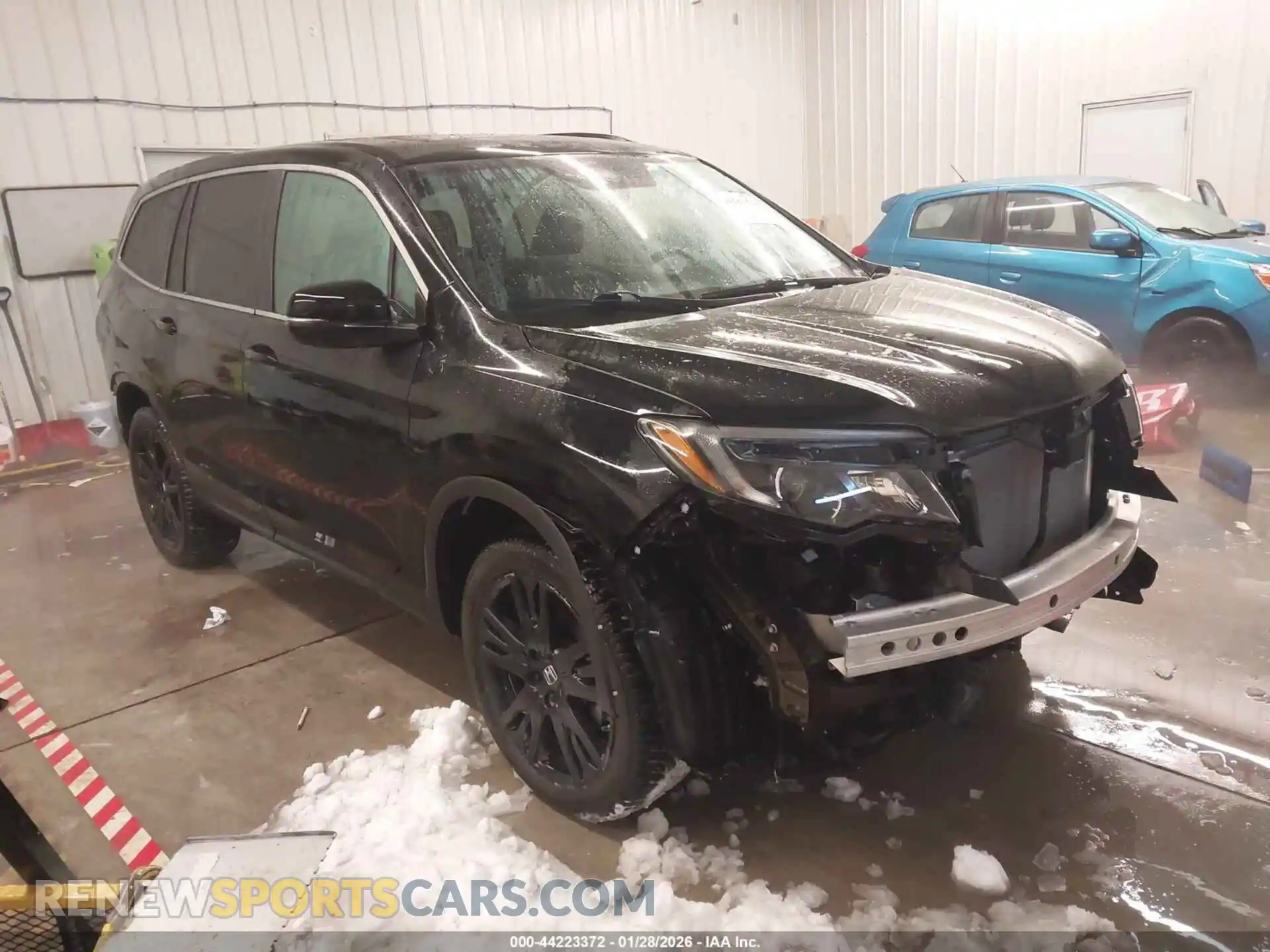 1 Photograph of a damaged car 5FNYF6H23MB024231 HONDA PILOT 2021