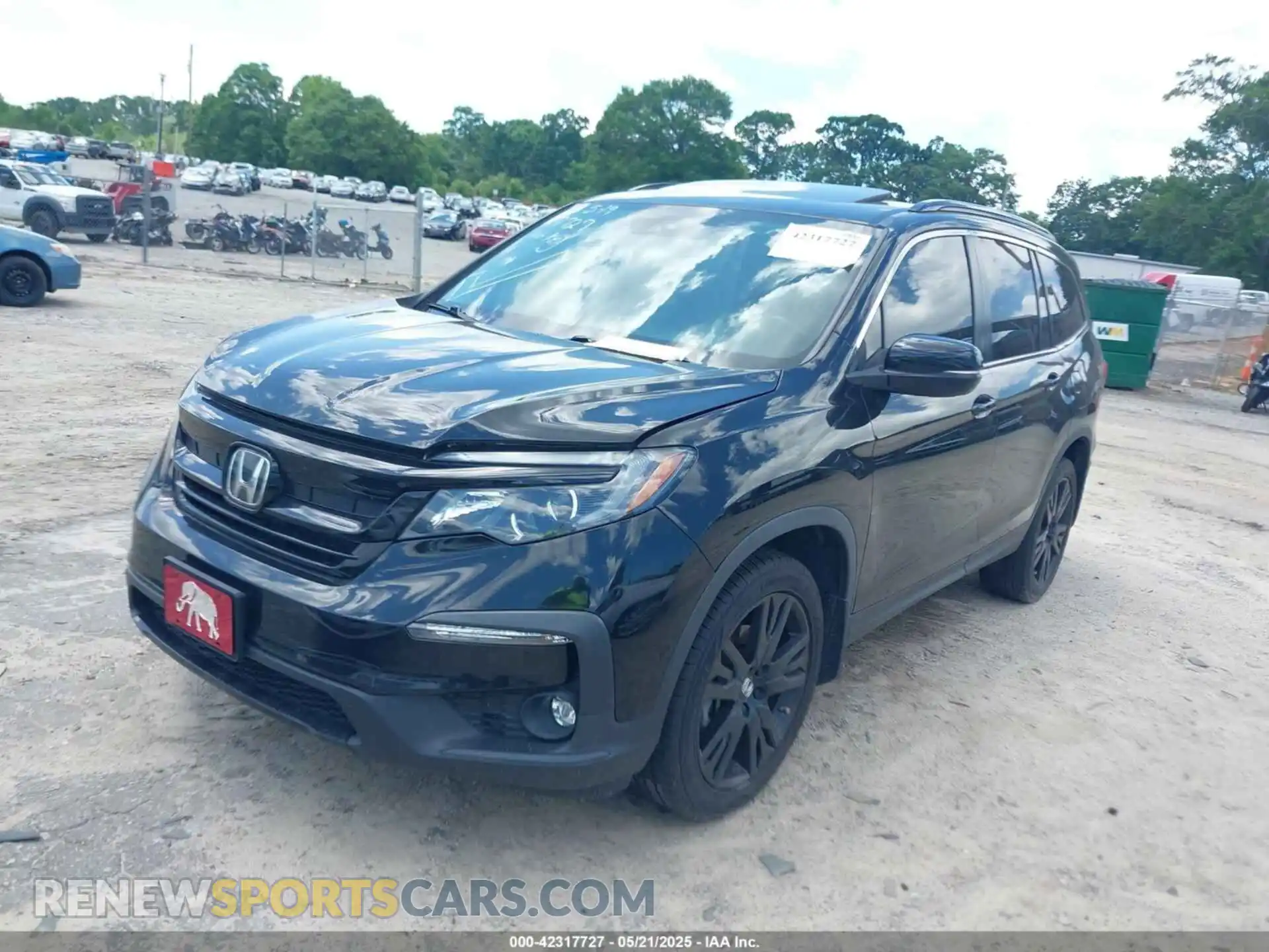 2 Фотография поврежденного автомобиля 5FNYF6H23MB024343 HONDA PILOT 2021