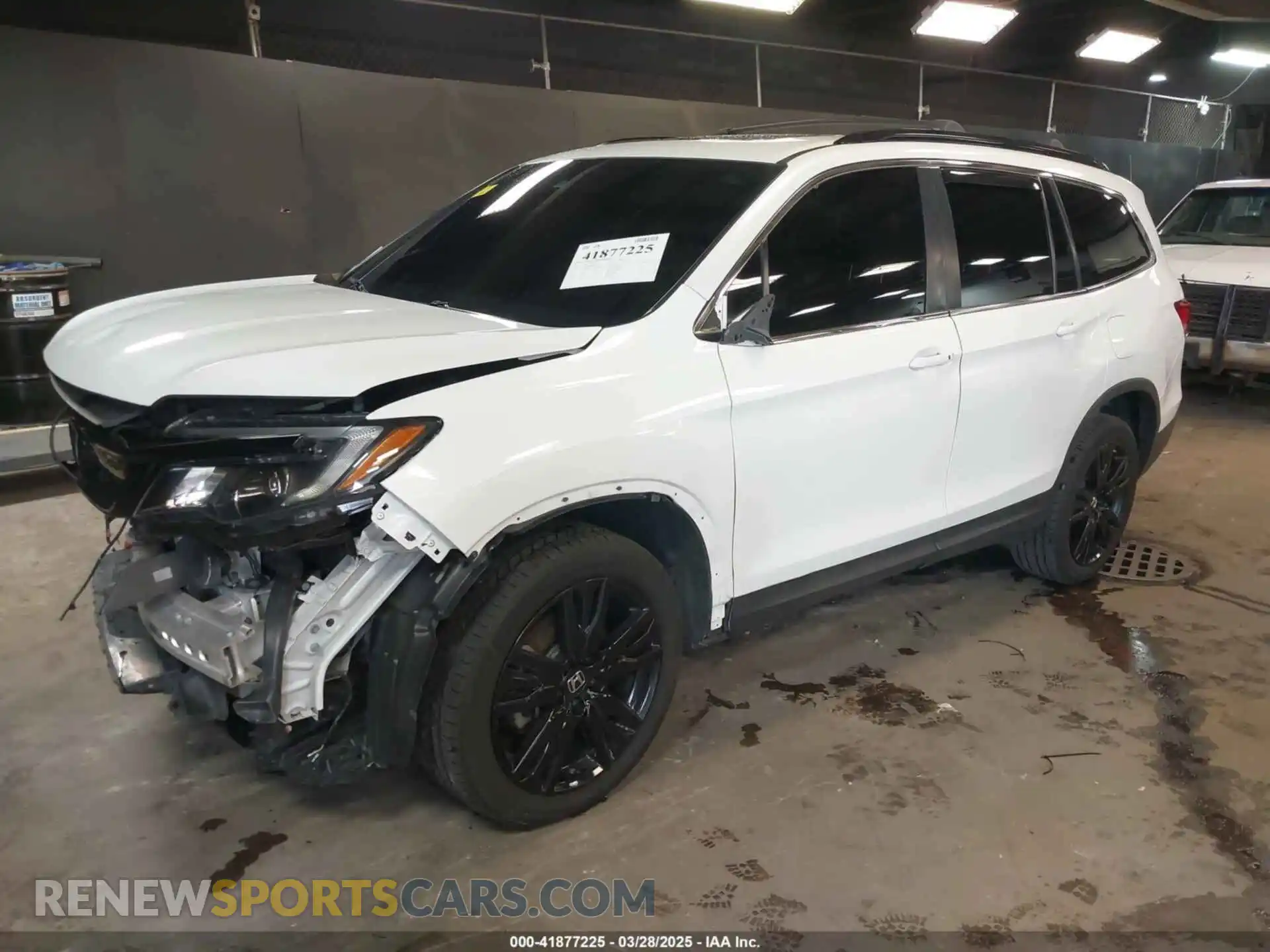 2 Photograph of a damaged car 5FNYF6H24MB028644 HONDA PILOT 2021