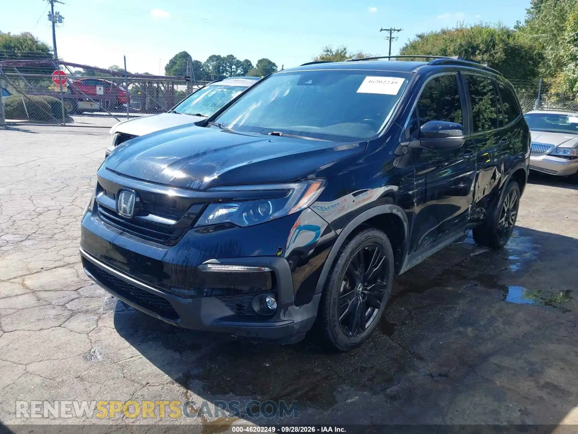 2 Photograph of a damaged car 5FNYF6H25MB077481 HONDA PILOT 2021