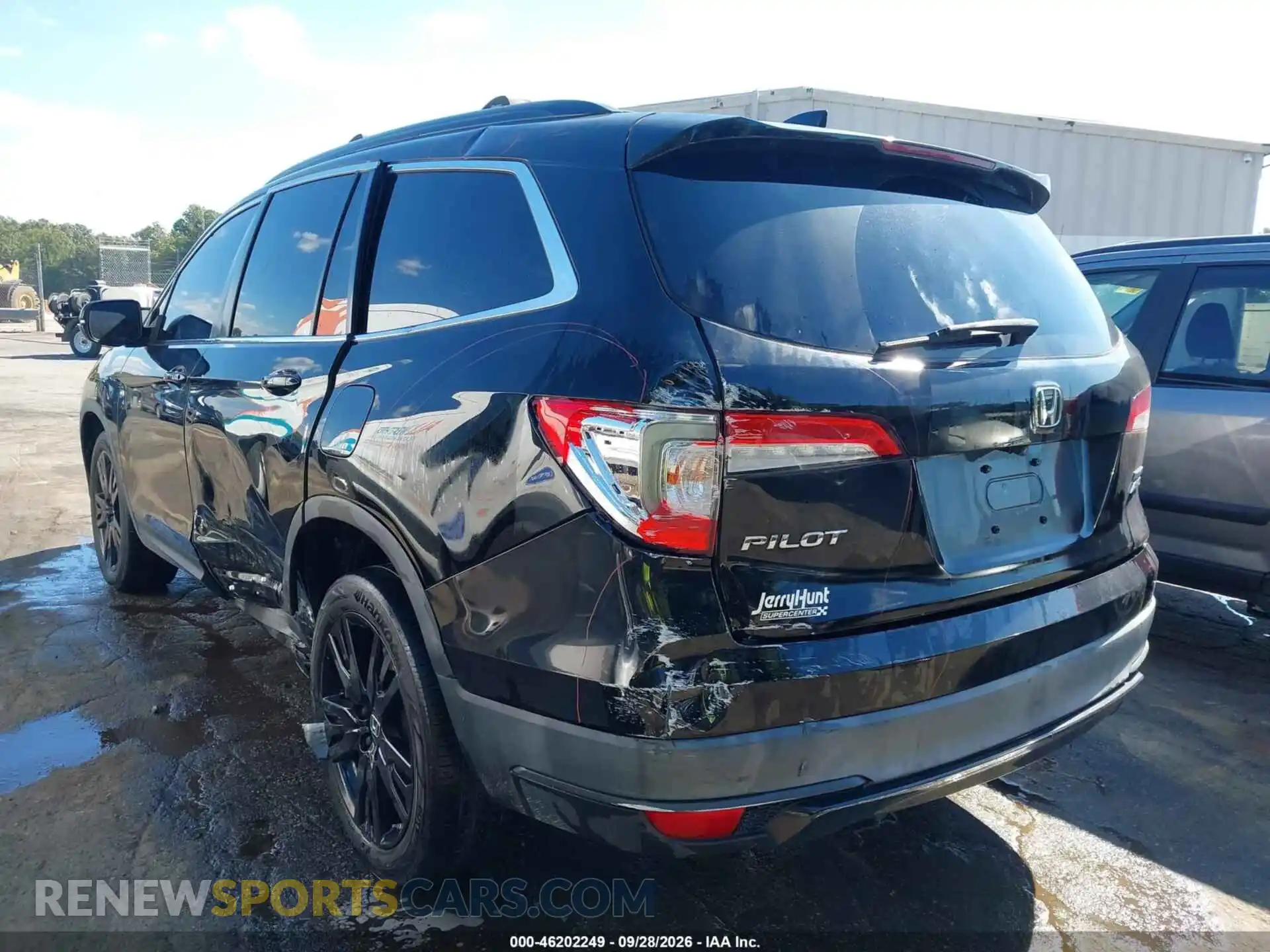 3 Photograph of a damaged car 5FNYF6H25MB077481 HONDA PILOT 2021
