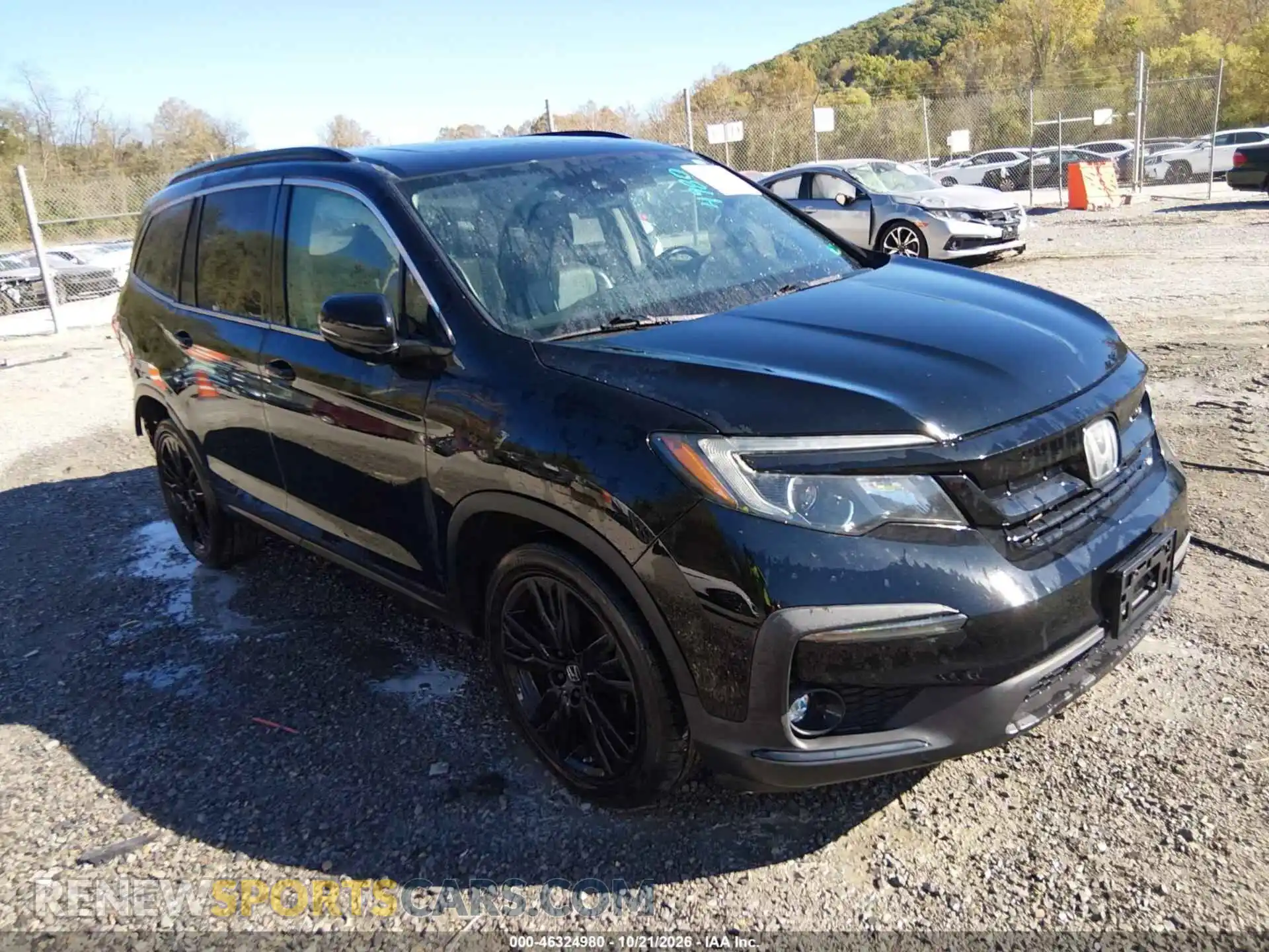 1 fotografías del automóvil dañado 5FNYF6H26MB065419 HONDA PILOT 2021