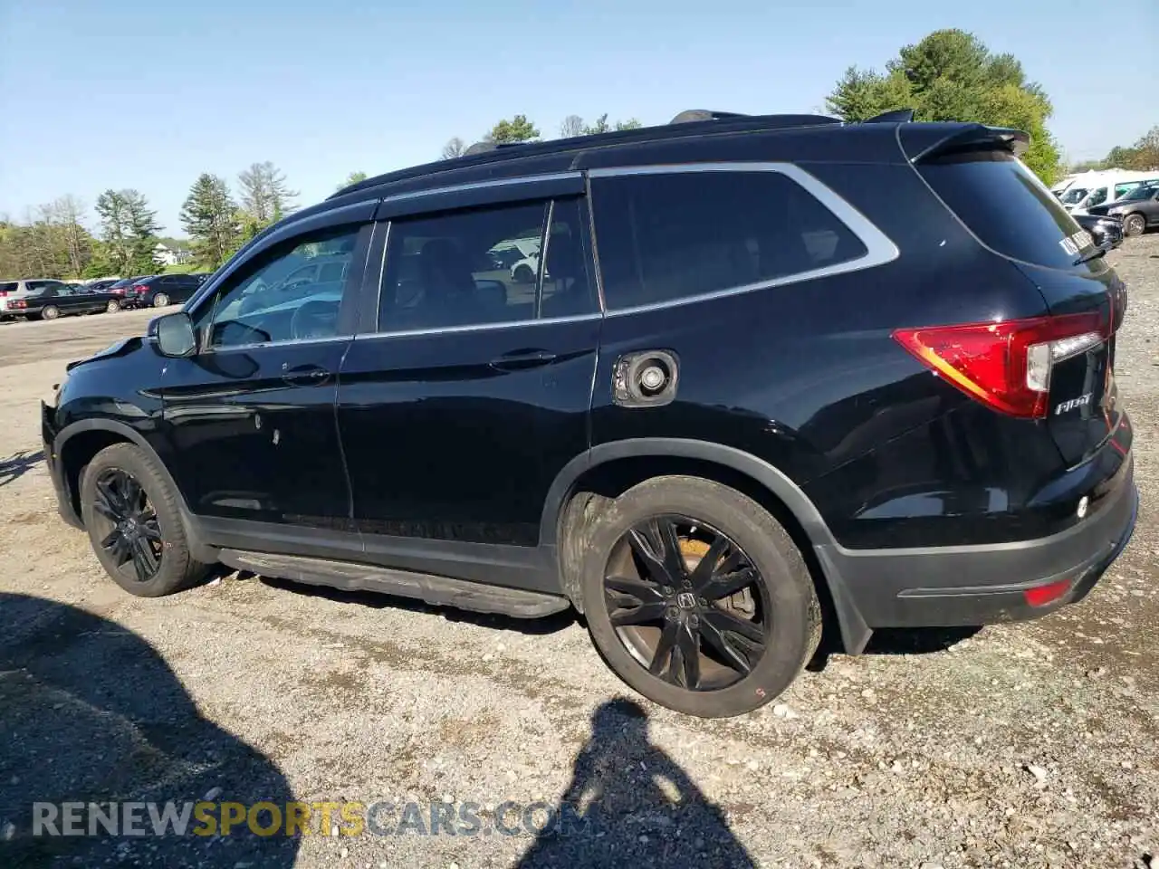 2 Photograph of a damaged car 5FNYF6H26MB077053 HONDA PILOT 2021