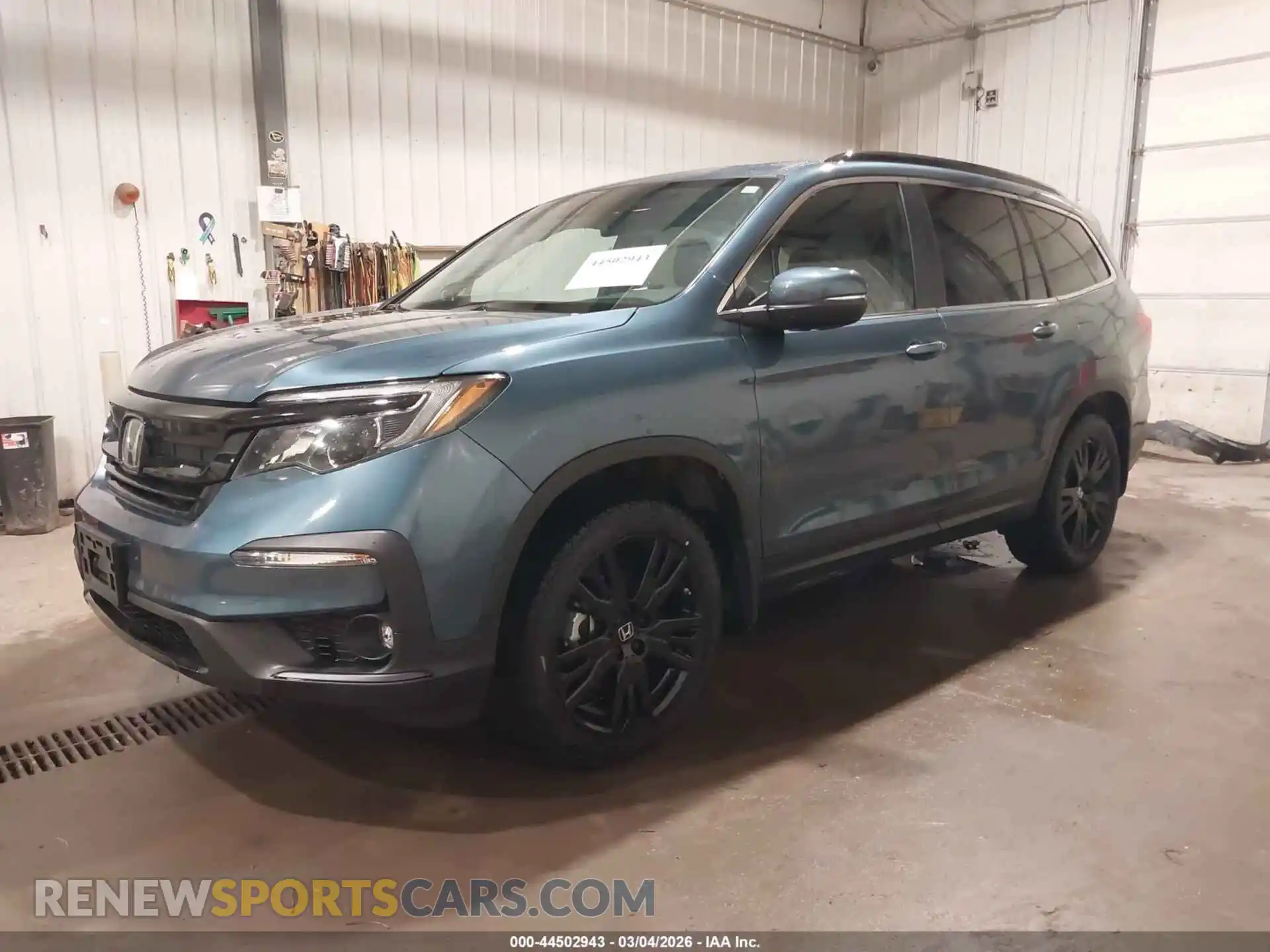 2 Photograph of a damaged car 5FNYF6H27MB019050 HONDA PILOT 2021