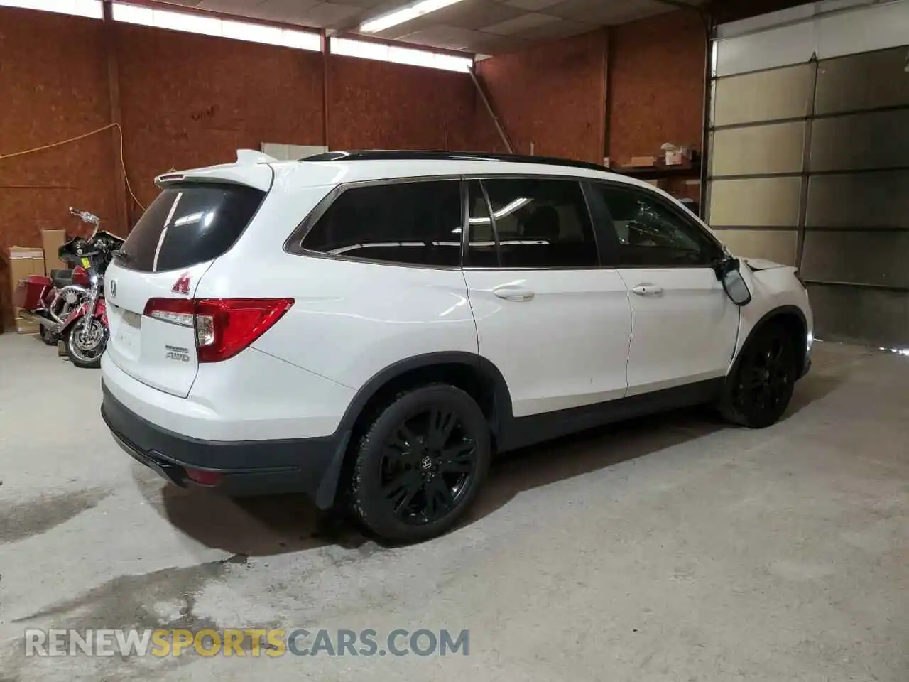 3 Photograph of a damaged car 5FNYF6H27MB076462 HONDA PILOT 2021