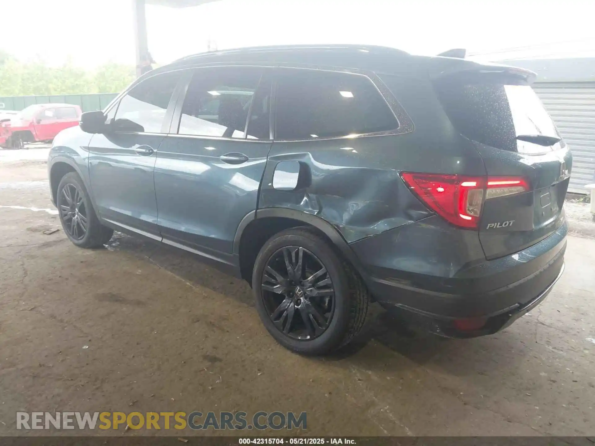 3 Photograph of a damaged car 5FNYF6H27MB096582 HONDA PILOT 2021