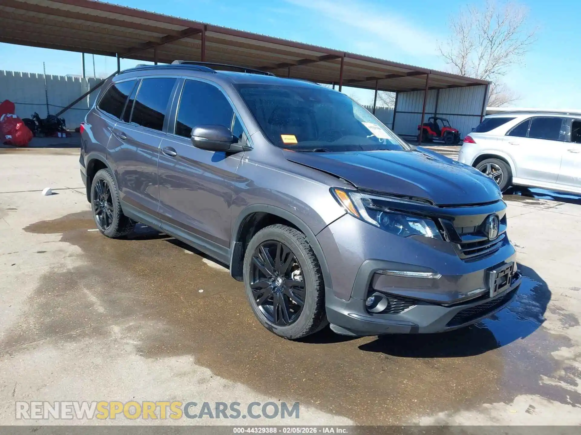 1 fotografías del automóvil dañado 5FNYF6H28MB035306 HONDA PILOT 2021