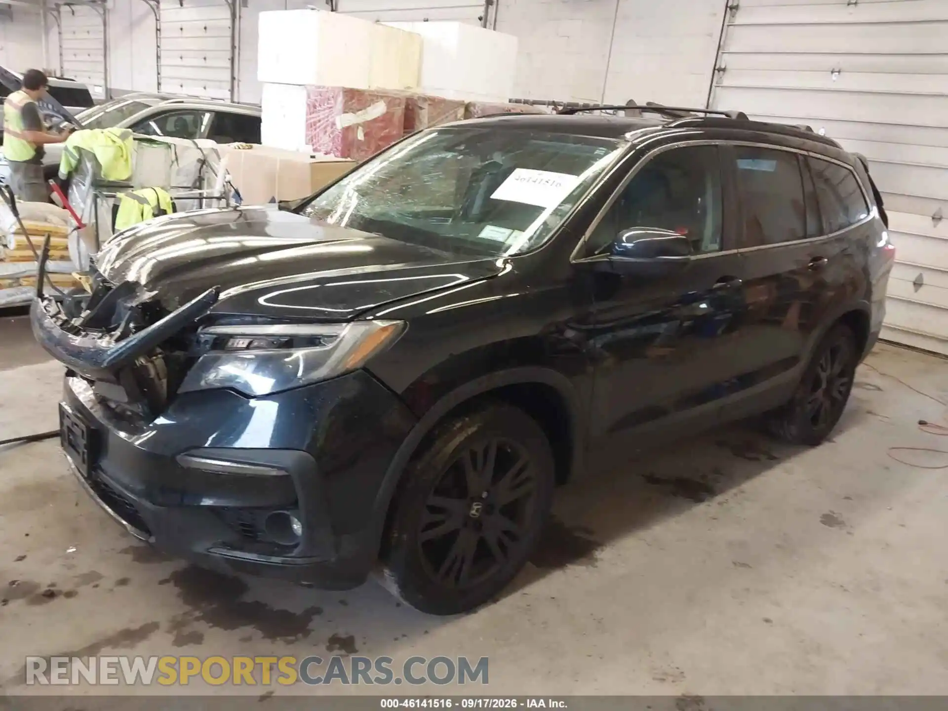 2 Photograph of a damaged car 5FNYF6H28MB062666 HONDA PILOT 2021