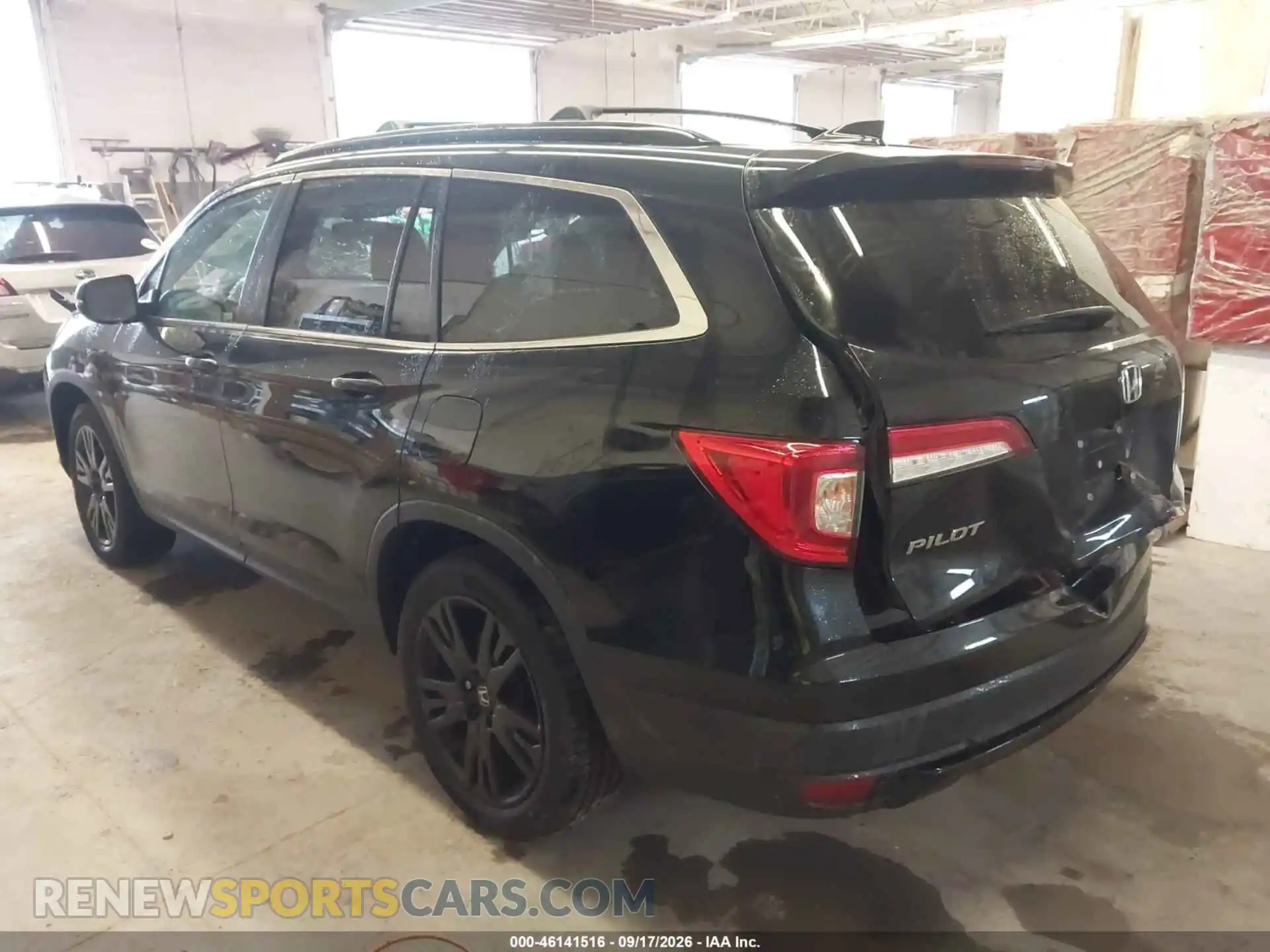 3 Photograph of a damaged car 5FNYF6H28MB062666 HONDA PILOT 2021