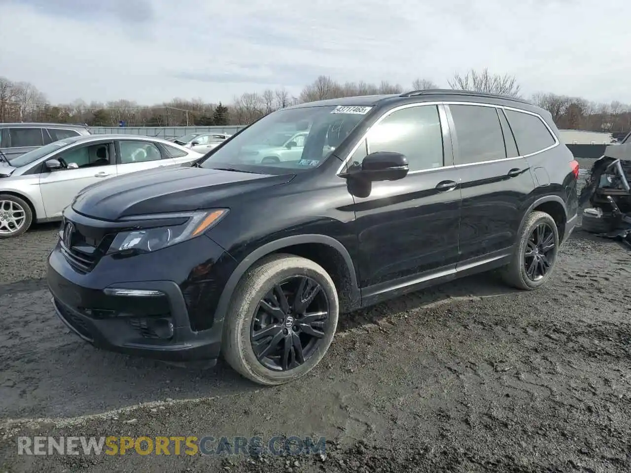 1 fotografías del automóvil dañado 5FNYF6H29MB057413 HONDA PILOT 2021