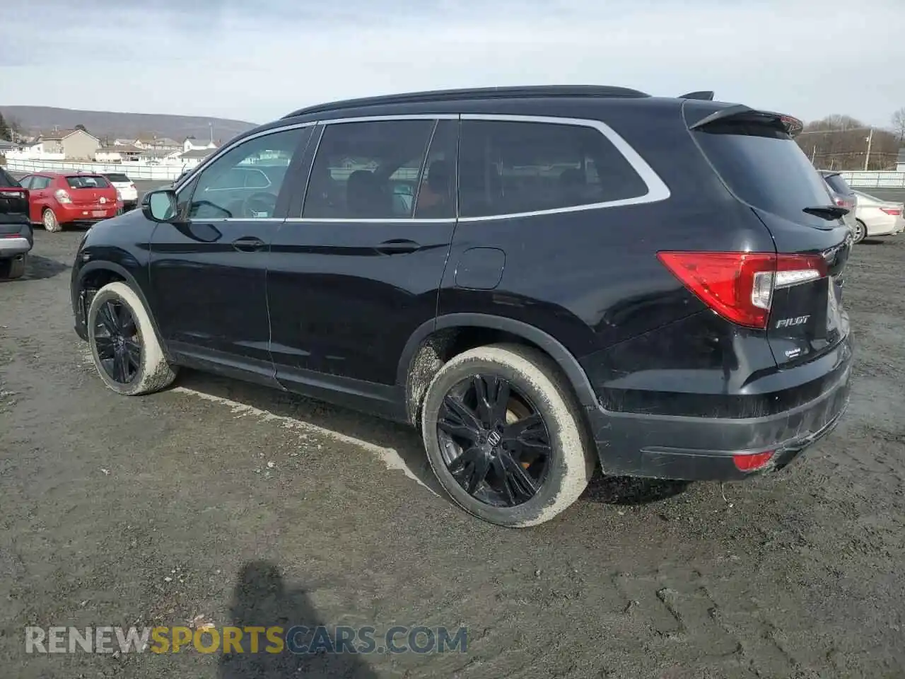 2 fotografías del automóvil dañado 5FNYF6H29MB057413 HONDA PILOT 2021