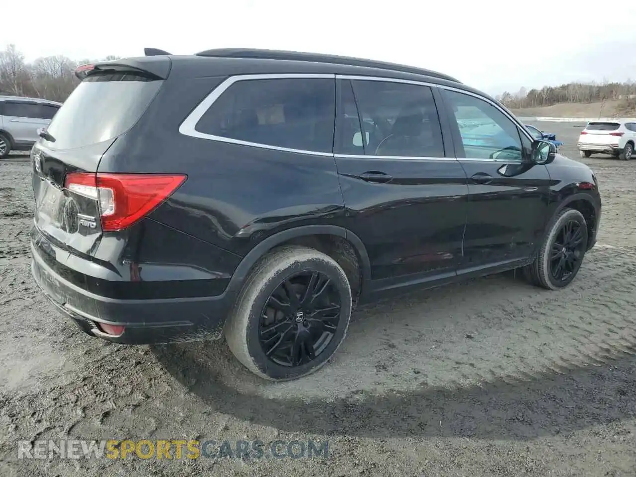 3 fotografías del automóvil dañado 5FNYF6H29MB057413 HONDA PILOT 2021