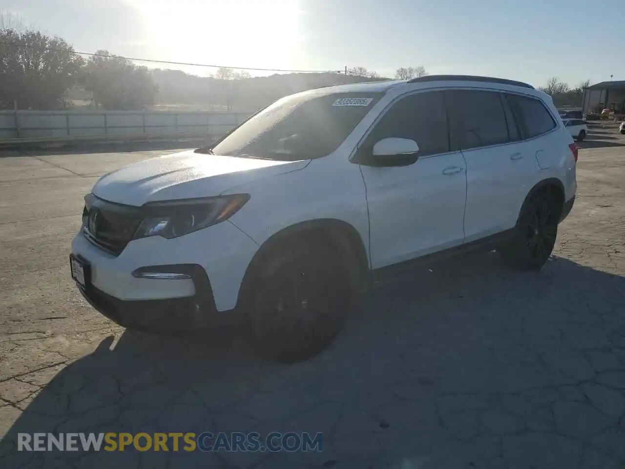 1 Photograph of a damaged car 5FNYF6H2XMB026607 HONDA PILOT 2021