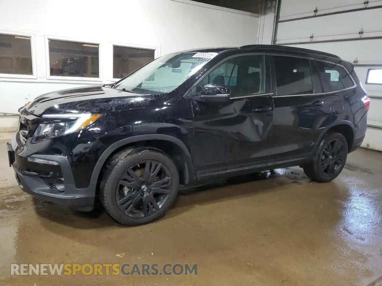 1 Photograph of a damaged car 5FNYF6H2XMB053306 HONDA PILOT 2021