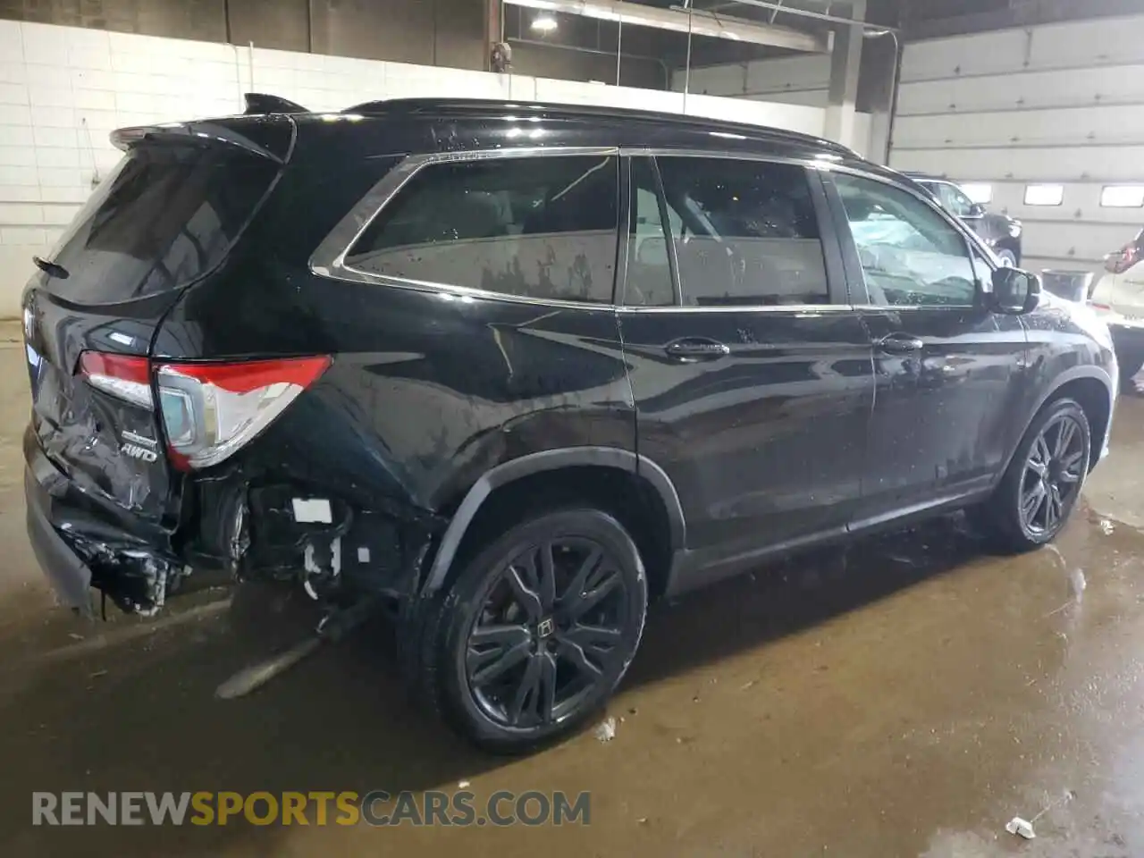 3 Photograph of a damaged car 5FNYF6H2XMB053306 HONDA PILOT 2021