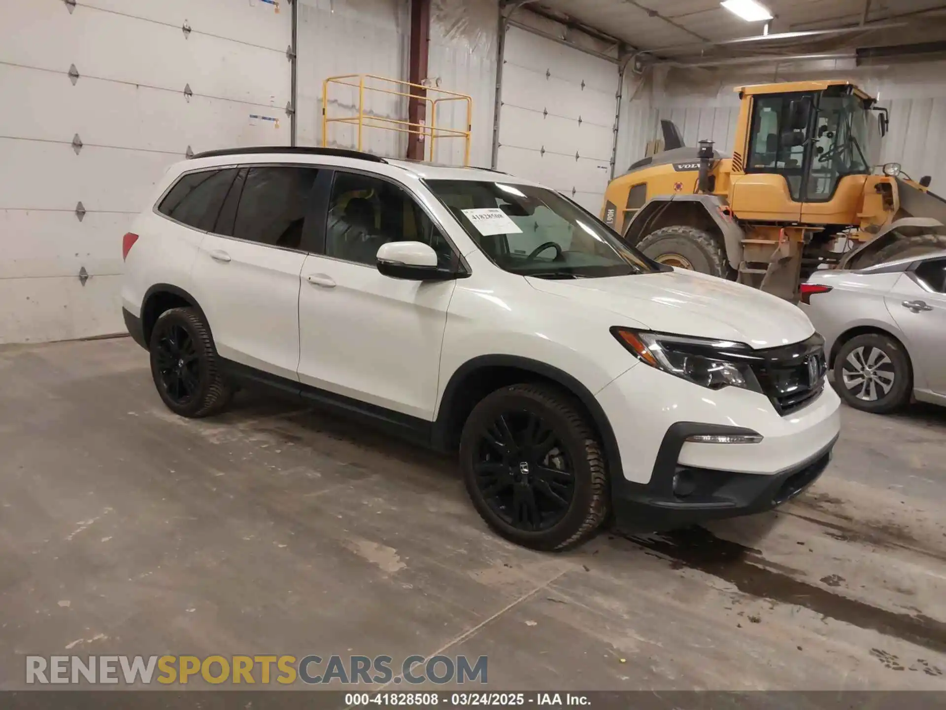 1 Photograph of a damaged car 5FNYF6H2XMB054312 HONDA PILOT 2021