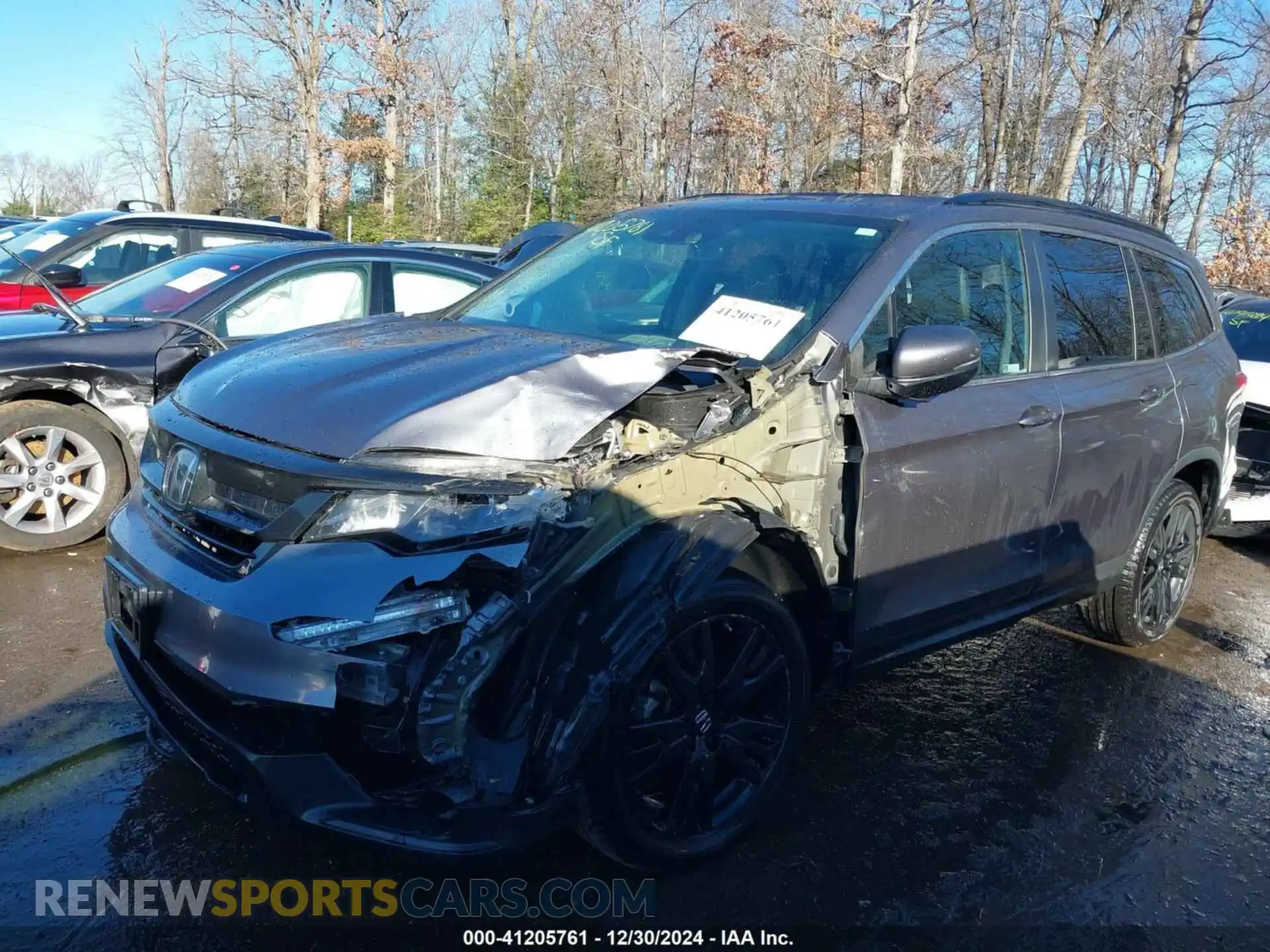 2 Photograph of a damaged car 5FNYF6H2XMB097466 HONDA PILOT 2021