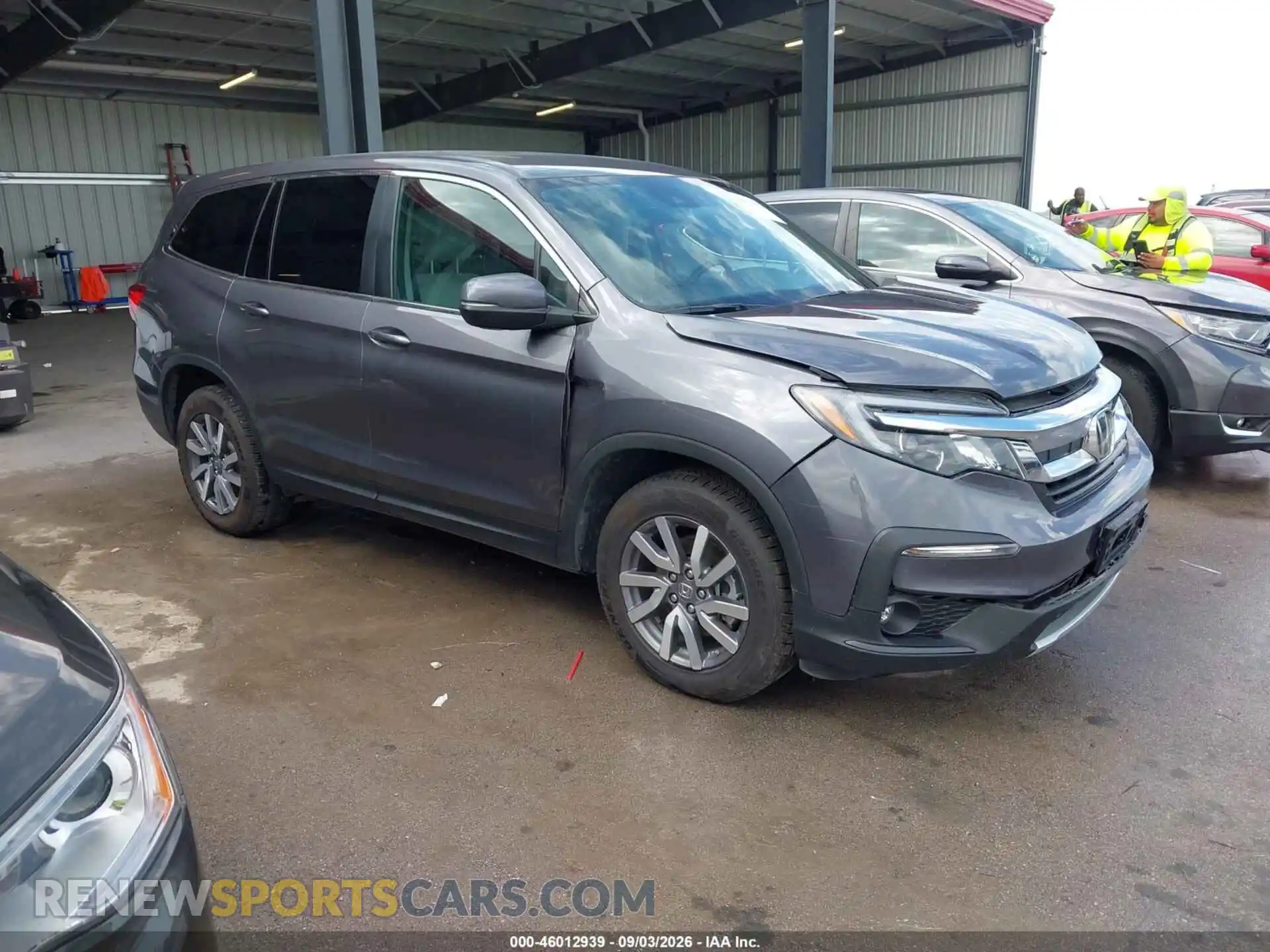 1 fotografías del automóvil dañado 5FNYF6H31MB045104 HONDA PILOT 2021