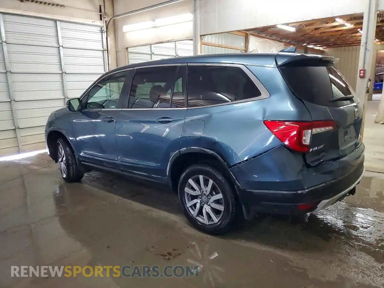 2 Photograph of a damaged car 5FNYF6H33MB063099 HONDA PILOT 2021