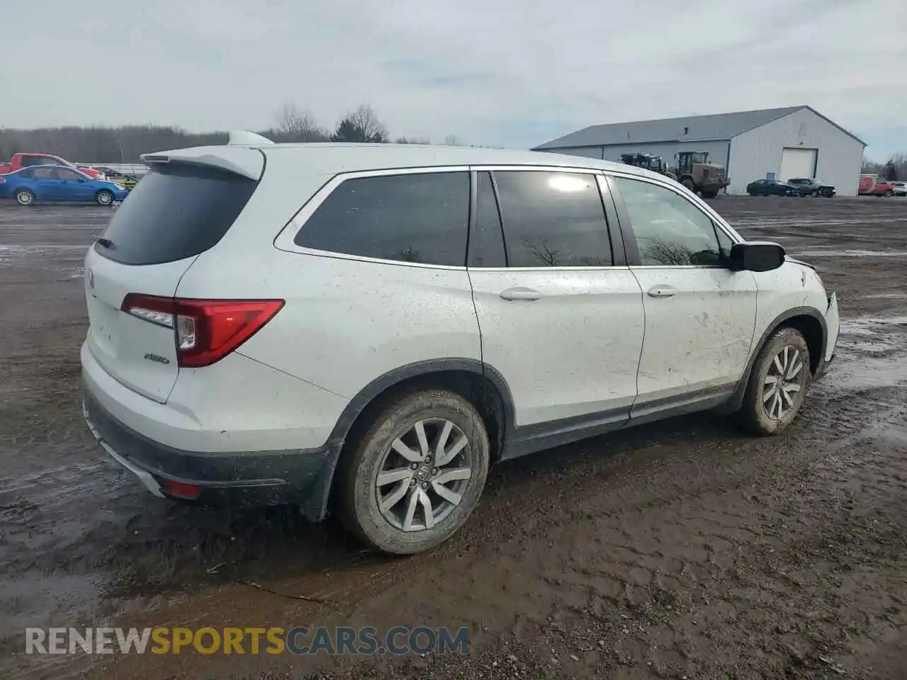 3 Photograph of a damaged car 5FNYF6H34MB022447 HONDA PILOT 2021