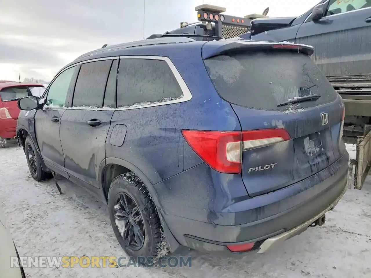 2 Photograph of a damaged car 5FNYF6H35MB504327 HONDA PILOT 2021
