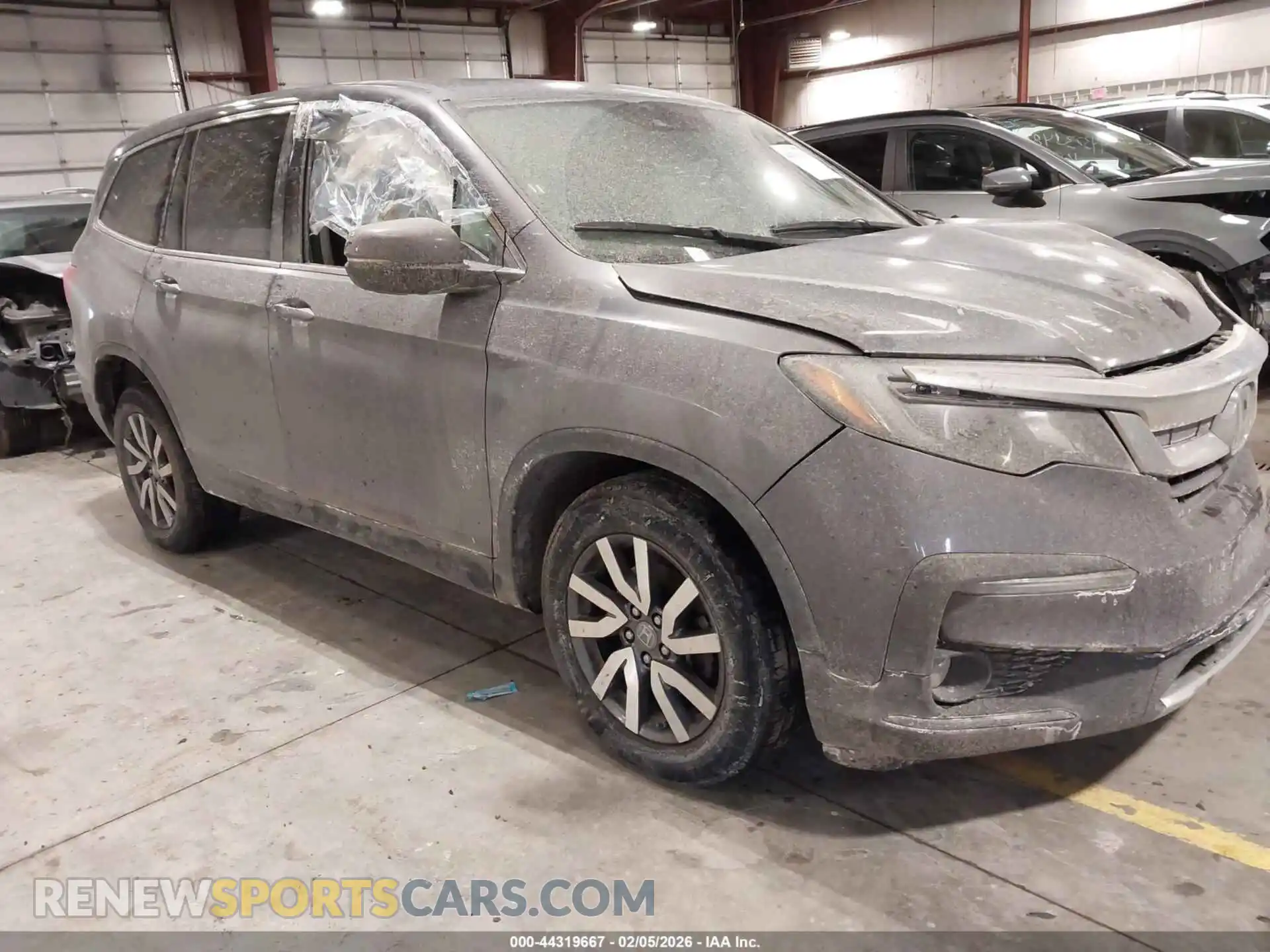 1 Фотография поврежденного автомобиля 5FNYF6H50MB101485 HONDA PILOT 2021