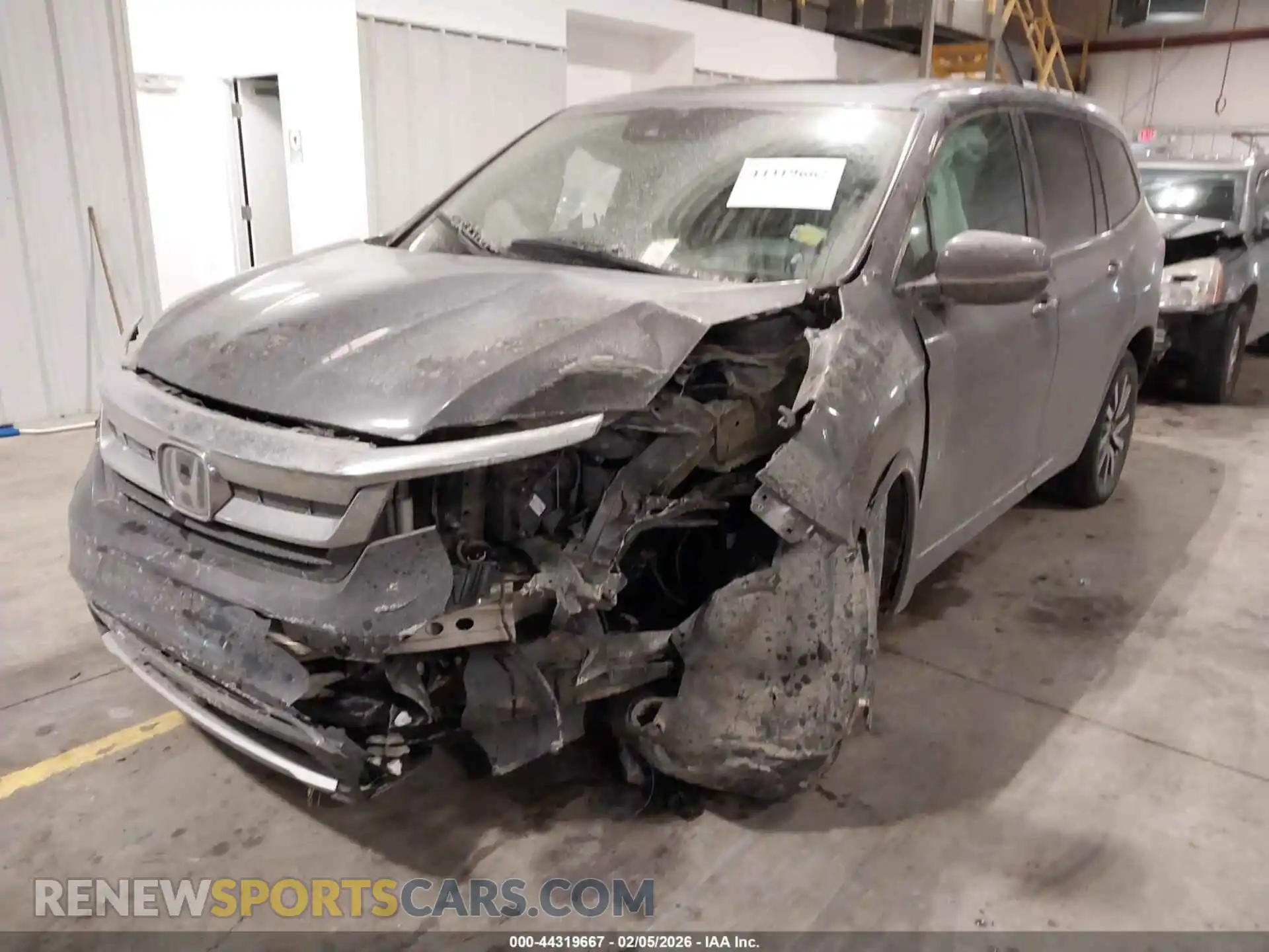 2 Фотография поврежденного автомобиля 5FNYF6H50MB101485 HONDA PILOT 2021