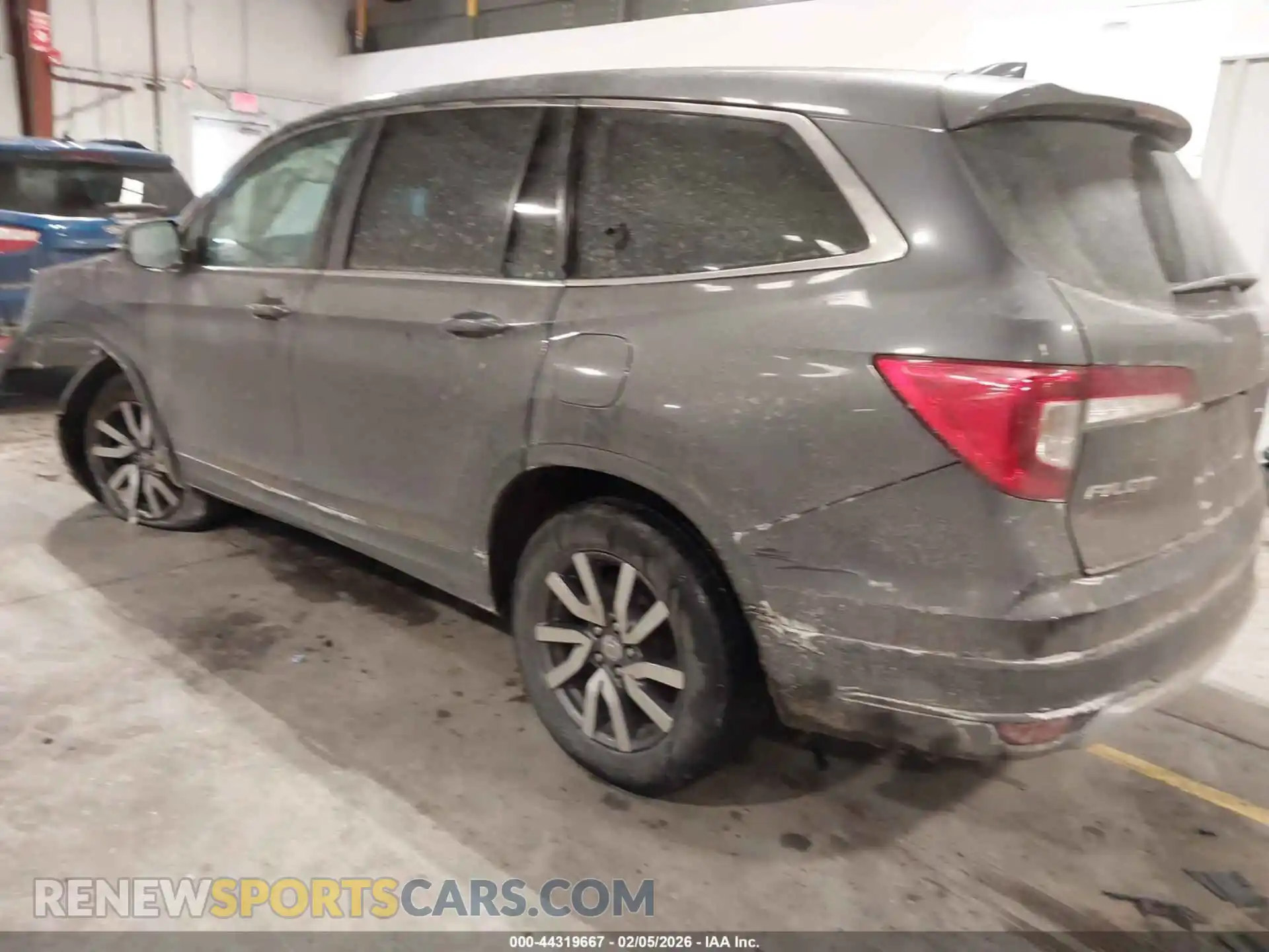 3 Фотография поврежденного автомобиля 5FNYF6H50MB101485 HONDA PILOT 2021