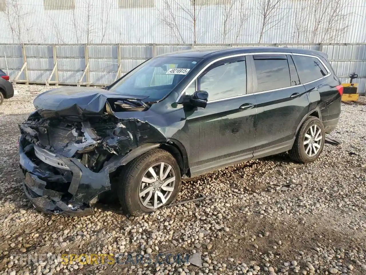 1 Фотография поврежденного автомобиля 5FNYF6H51MB011648 HONDA PILOT 2021