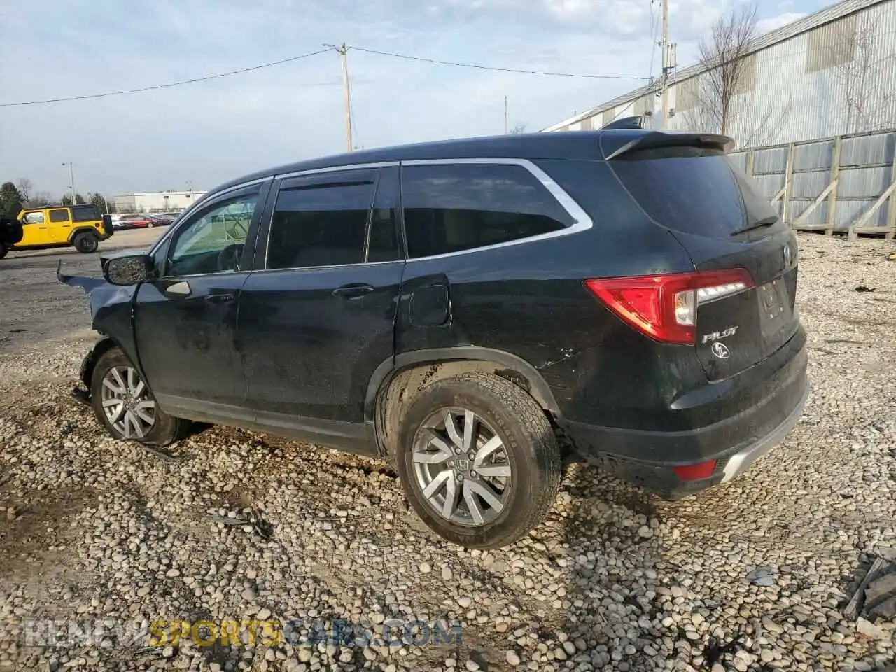 2 Фотография поврежденного автомобиля 5FNYF6H51MB011648 HONDA PILOT 2021