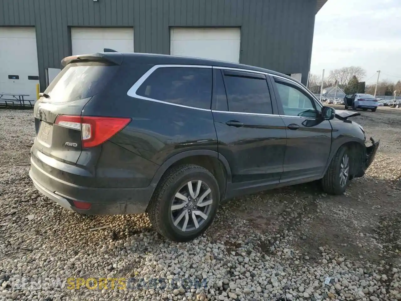 3 Фотография поврежденного автомобиля 5FNYF6H51MB011648 HONDA PILOT 2021
