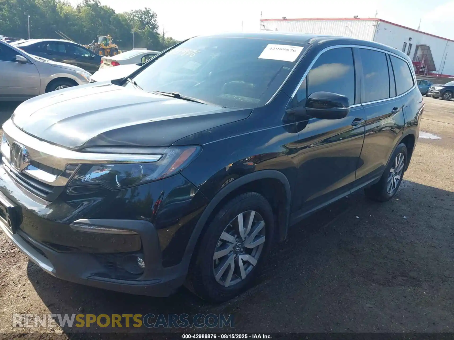 2 Photograph of a damaged car 5FNYF6H51MB062471 HONDA PILOT 2021