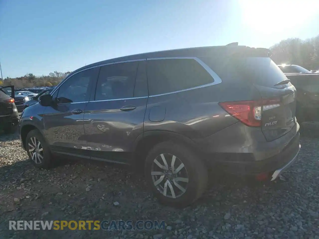 2 Photograph of a damaged car 5FNYF6H51MB092134 HONDA PILOT 2021
