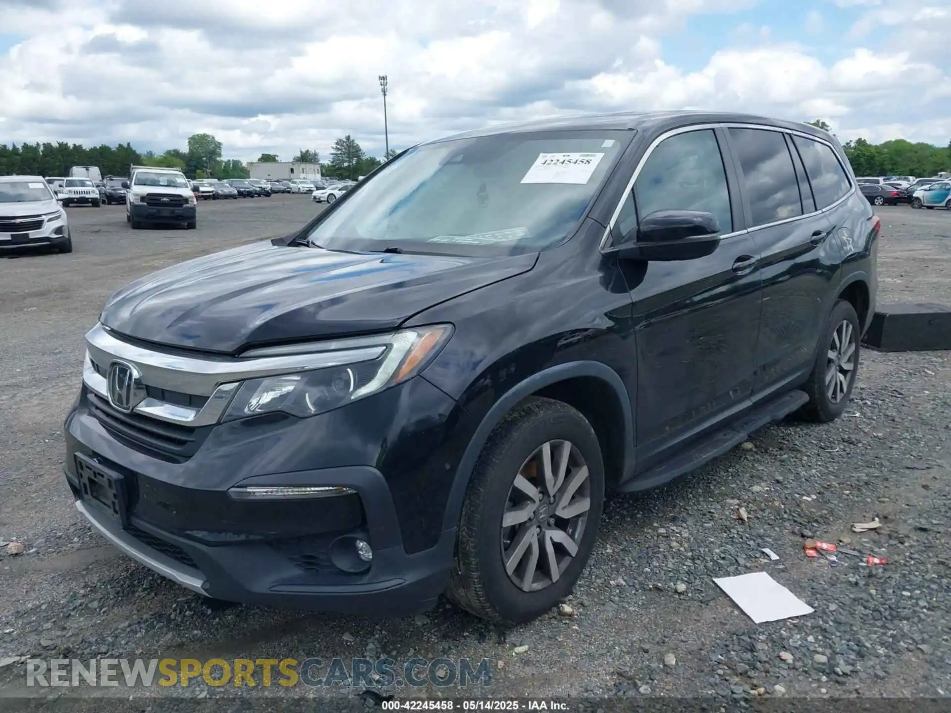2 Photograph of a damaged car 5FNYF6H52MB072796 HONDA PILOT 2021